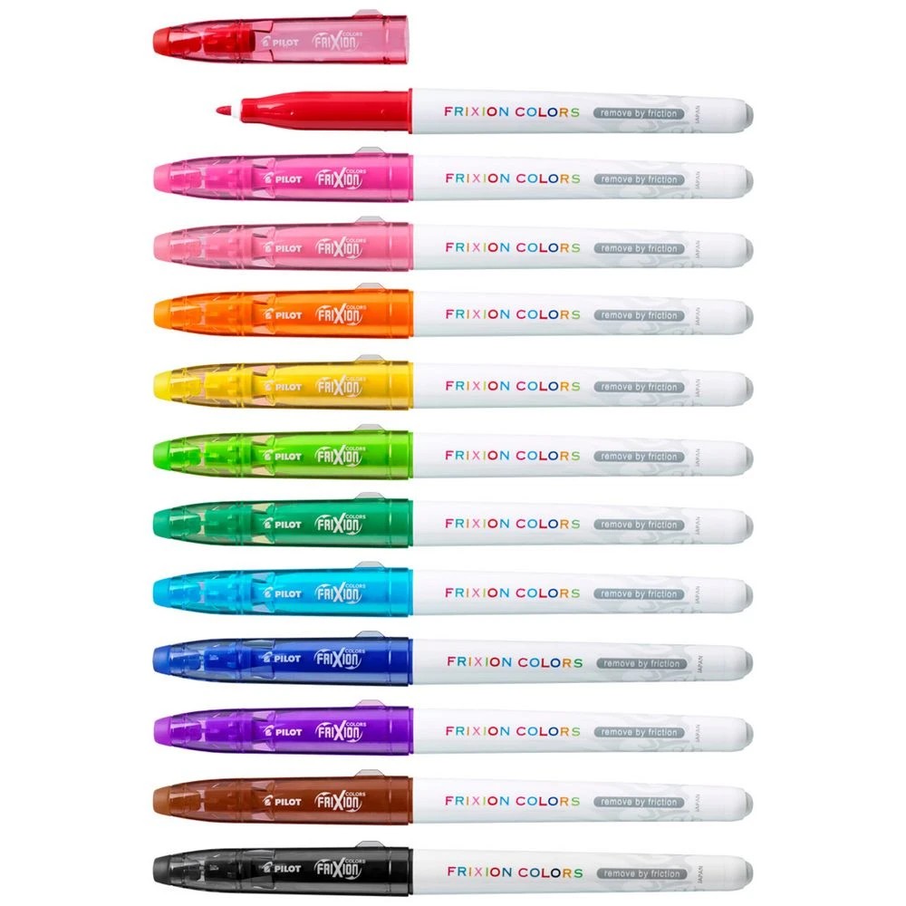 2 PILOT FriXion Colors Erasable Markers Assorted 12 Pack, 2 of 10