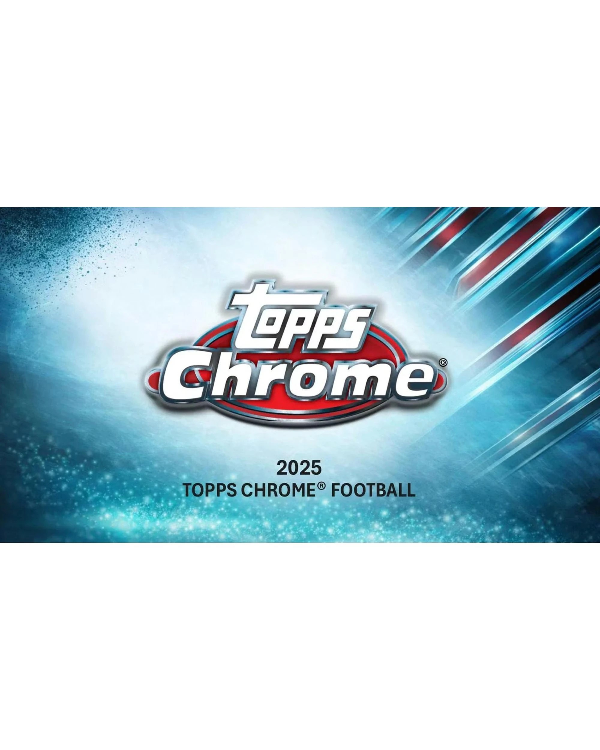 2 Topps 2025 Chrome NFL Football Jumbo Hobby Box, 2 of 9