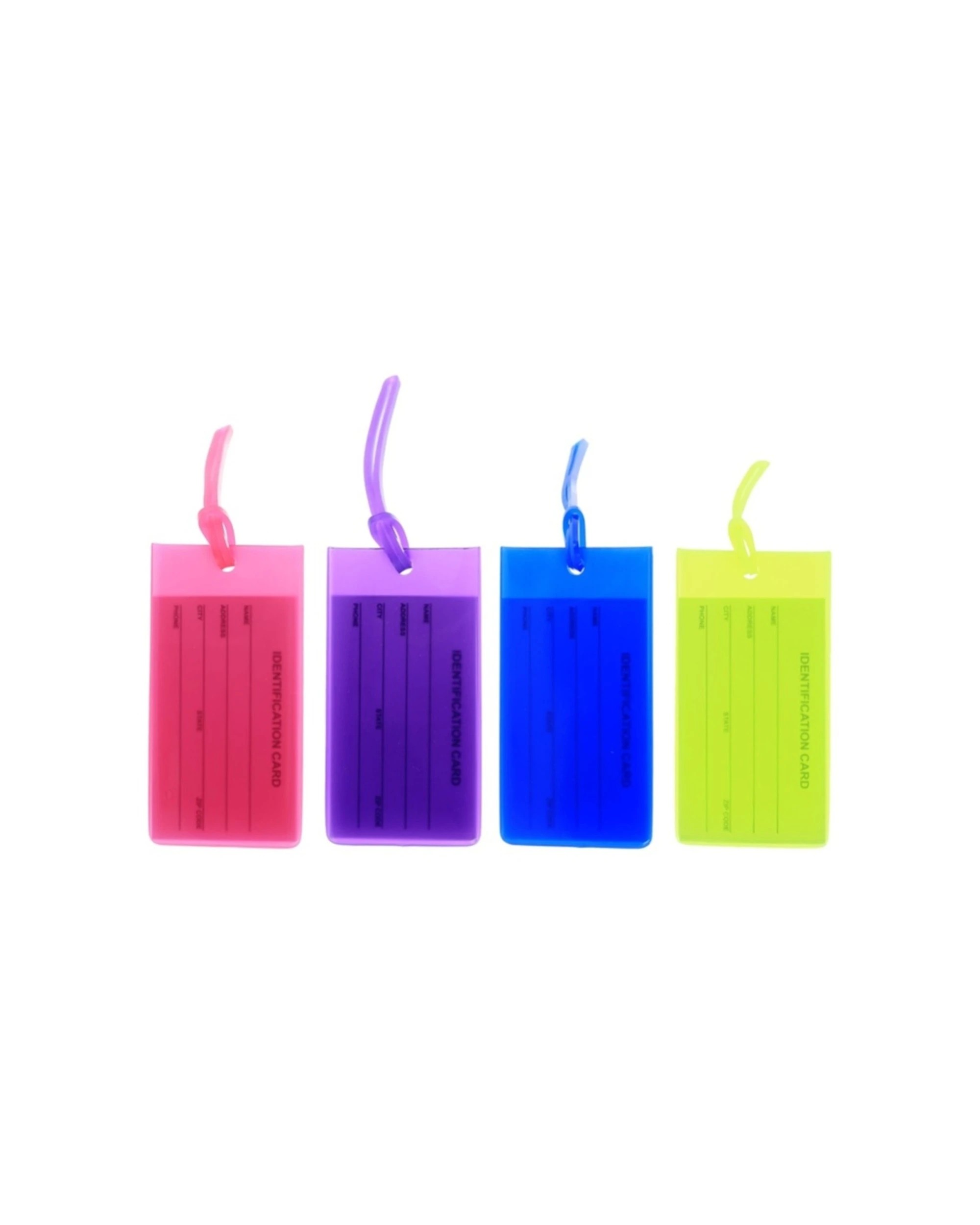 4 Milleni Travel Super Pack Family Trip Essentials Set Assorted Travel Cubes & Luggage Tags - Multi, 4 of 5