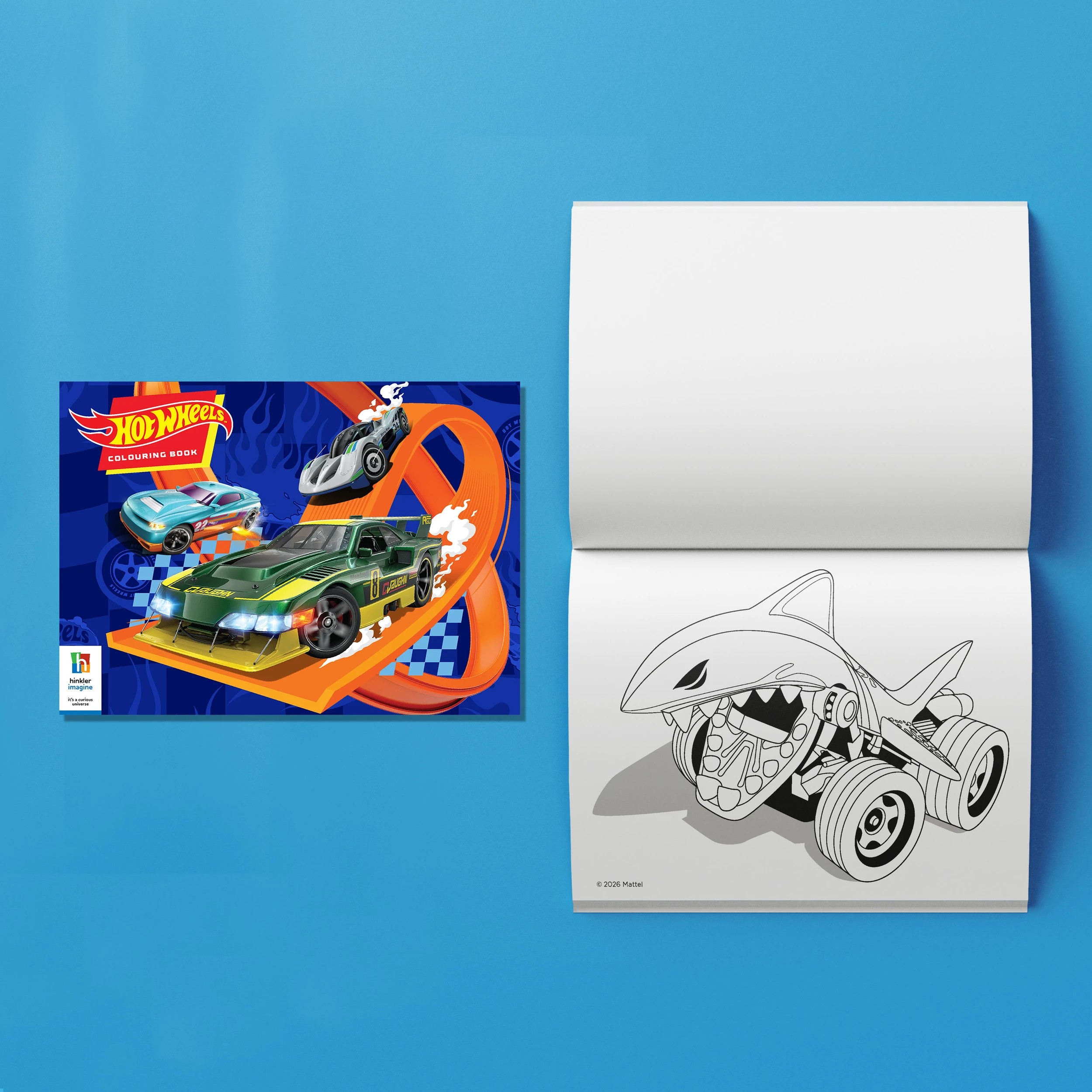 6 Hot Wheels Colouring Carry Case, 6 of 7
