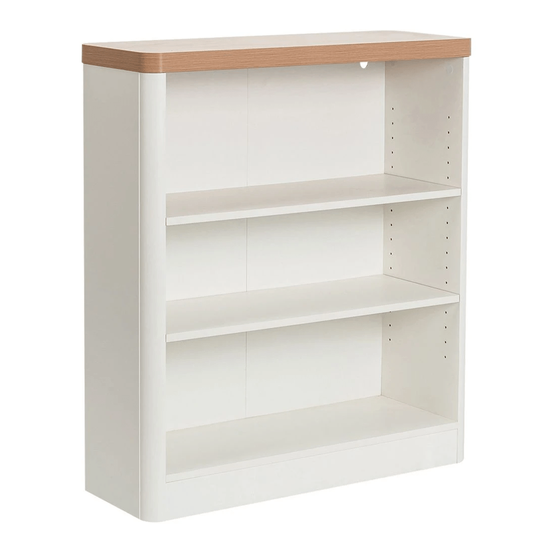 1 Marstand Bookcase 900mm Oak and White, 1 of 8