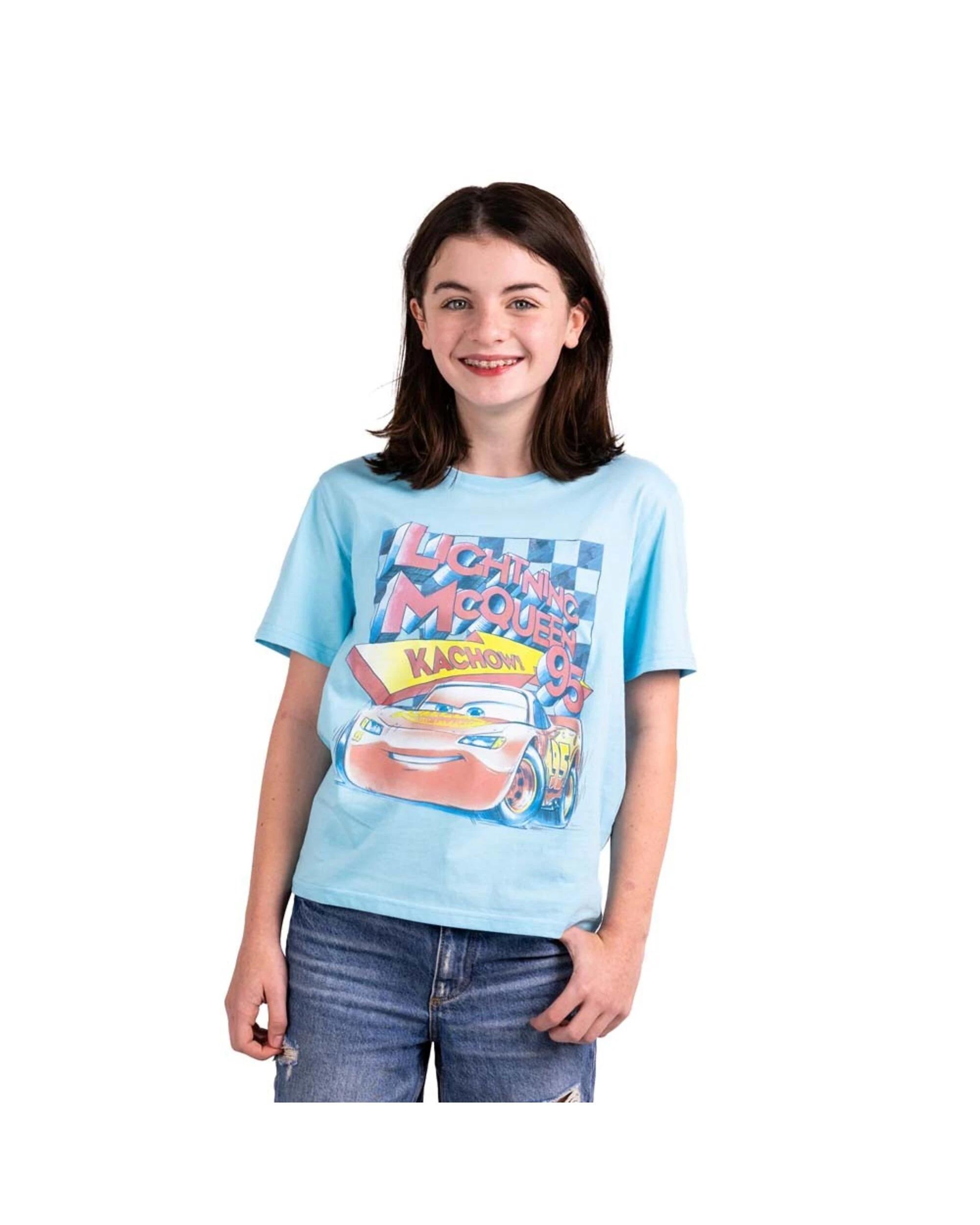 Disney - Cars - Lightning McQueen Kachow! Youth T-Shirt - Kmart