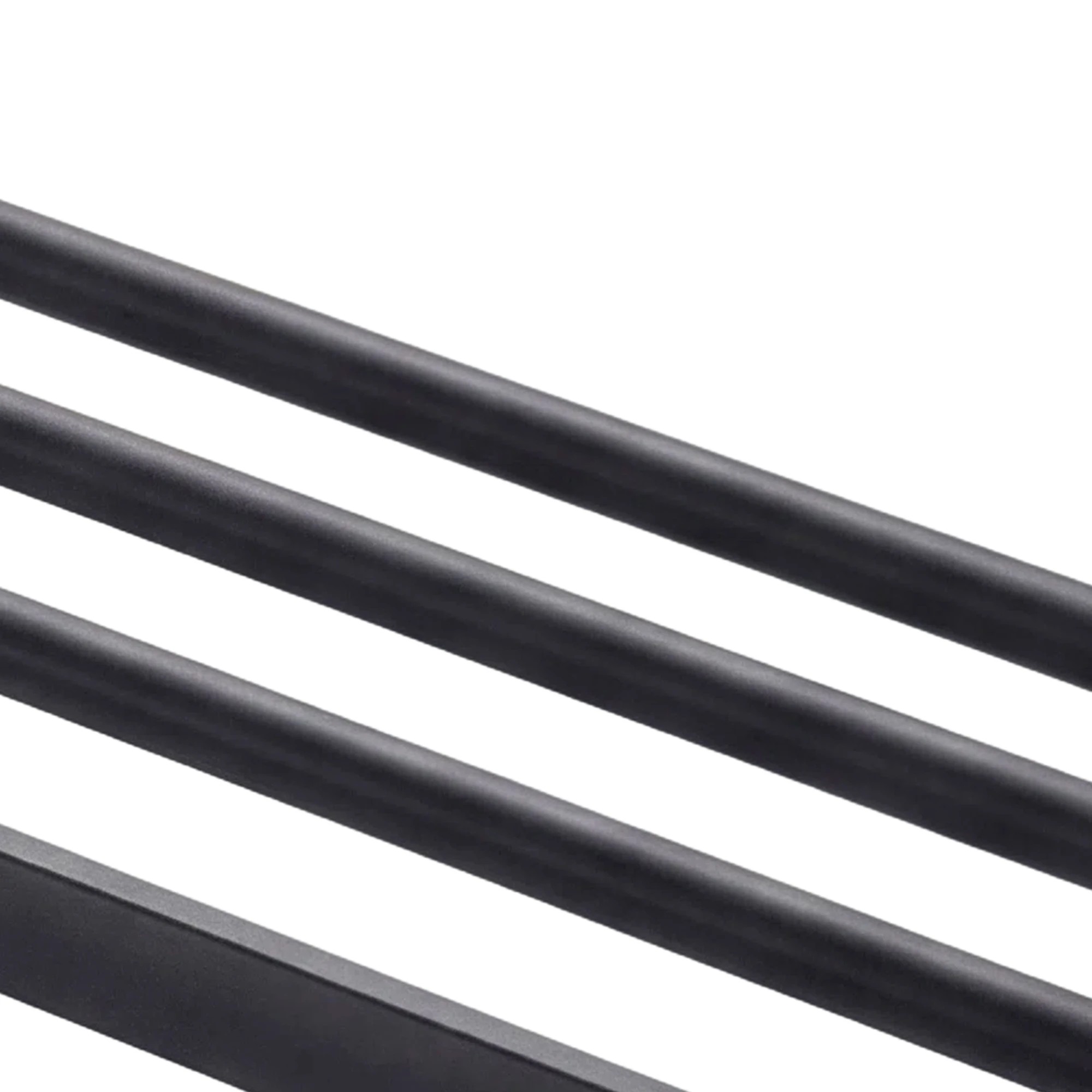 5 Levede Towel Holder With 2 Bars Wall Mounted - Black, 5 of 5