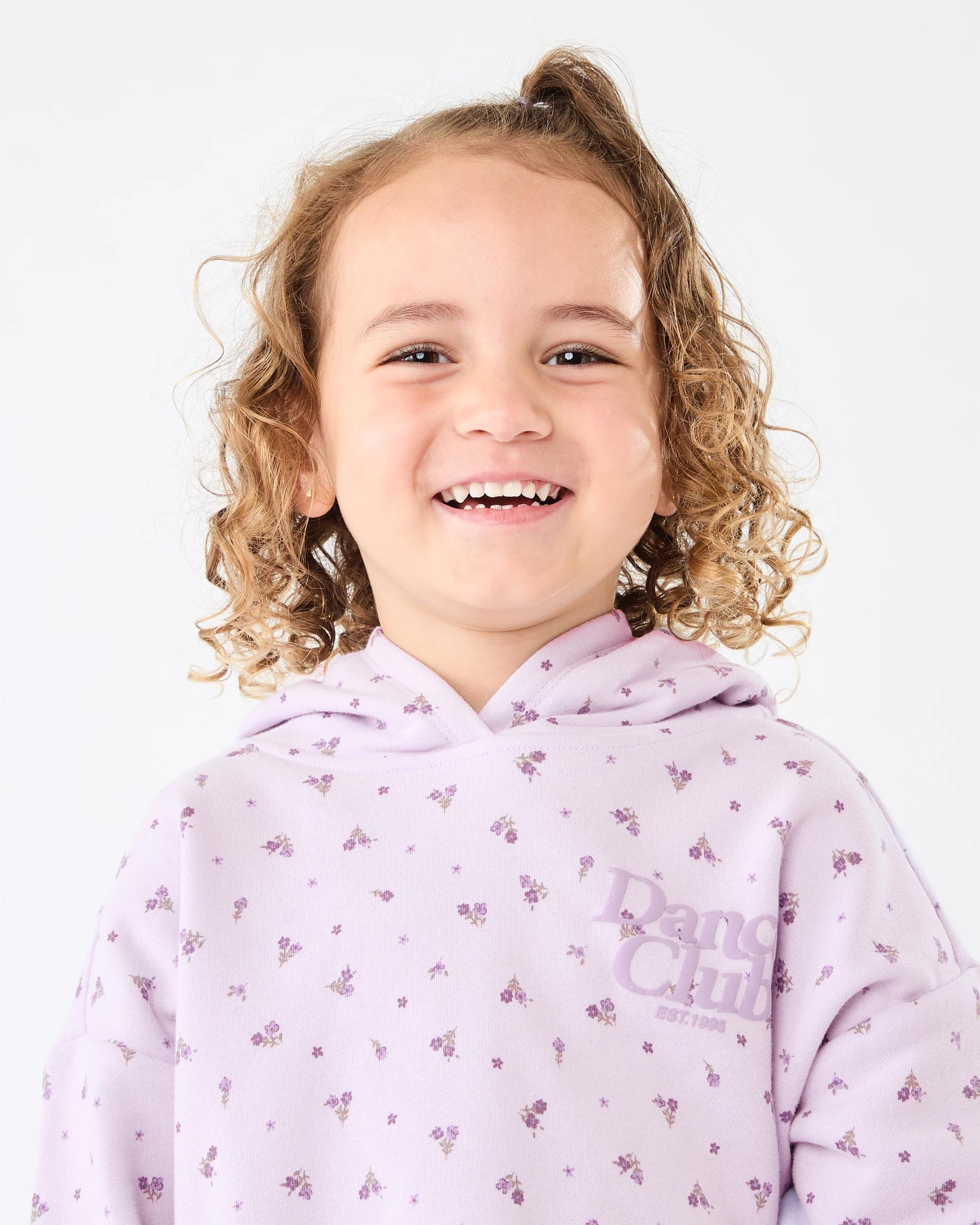 3 Oversized All Over Print Hoodie Pur Slogan, 3 of 8