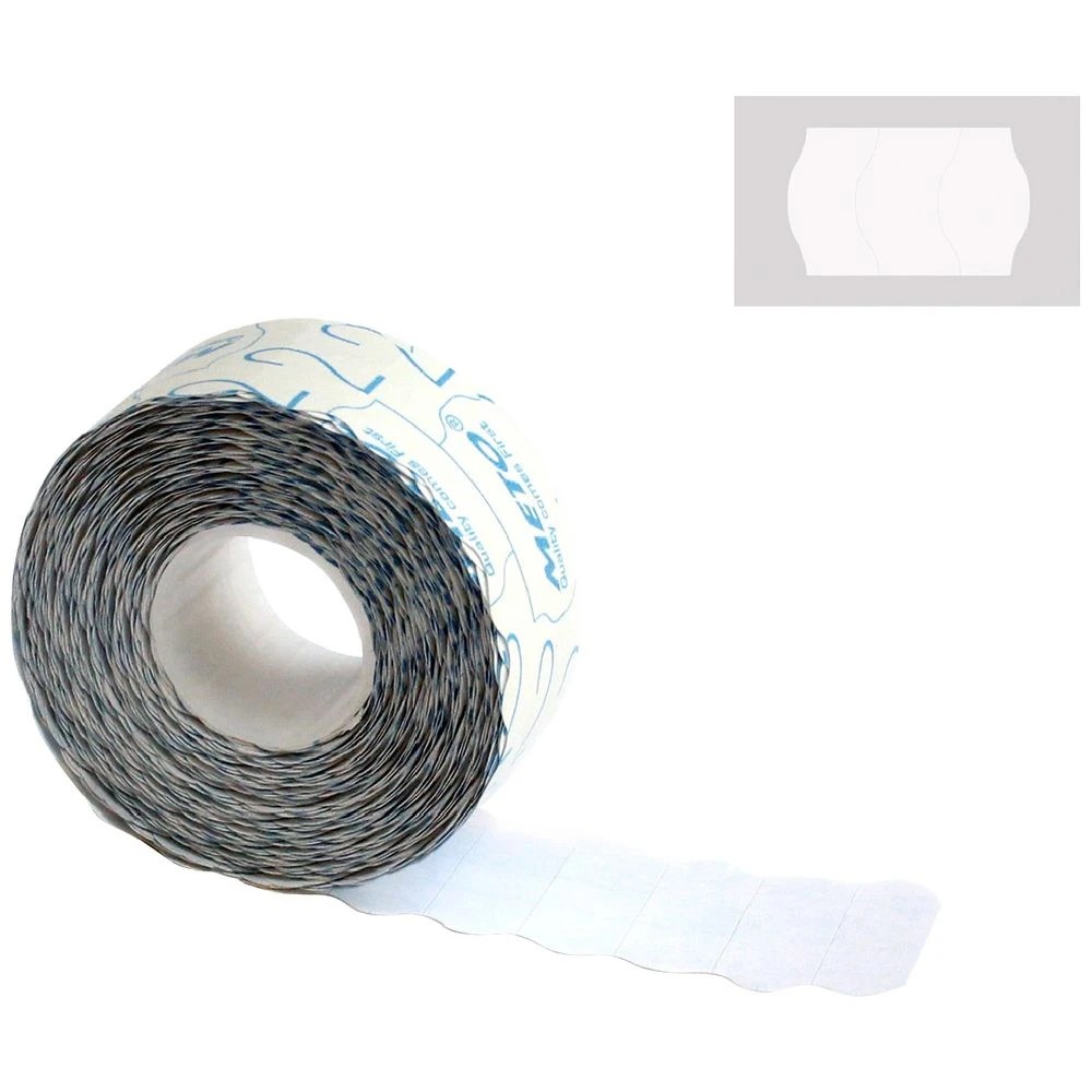 Meto 1 Line Price Labels Permanent White 5 Pack - Kmart