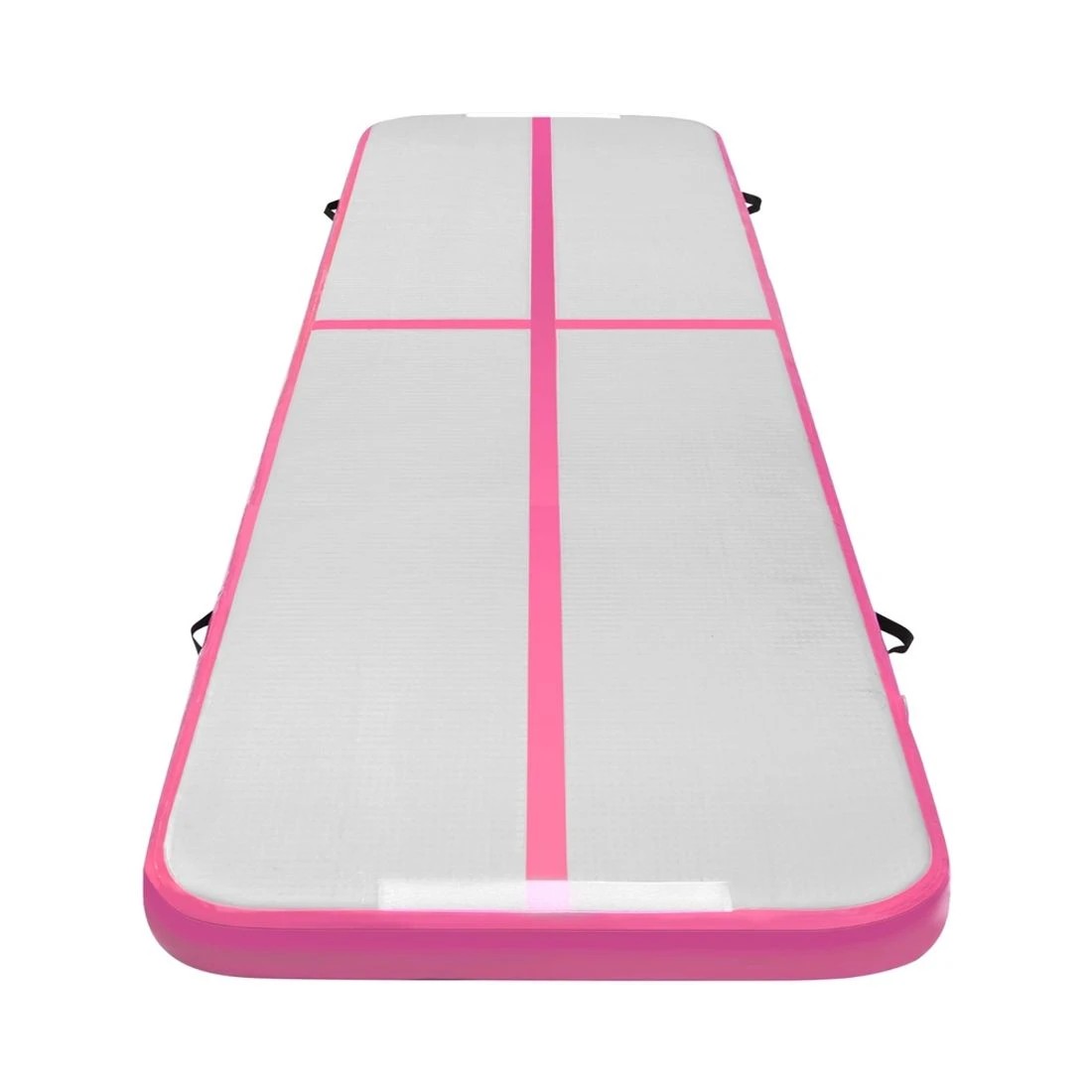 3 Everfit 4M Air Track Gymnastics Tumbling Exercise Cheerleading Mat Inflatable - Pink, 3 of 6