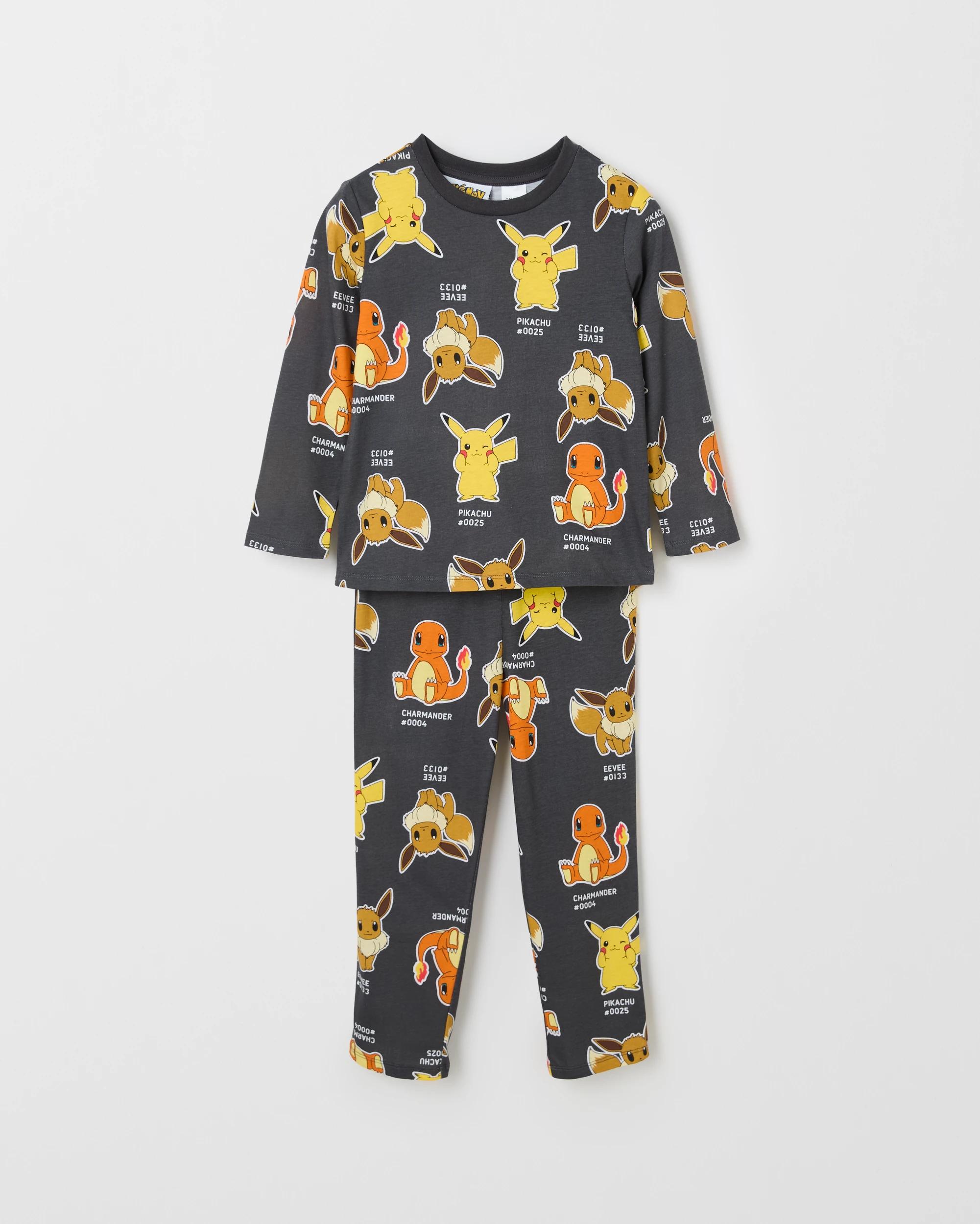 6 Pokemon Younger Boys Top & Pants Knit Pyjama Set POKEMON, 6 of 7