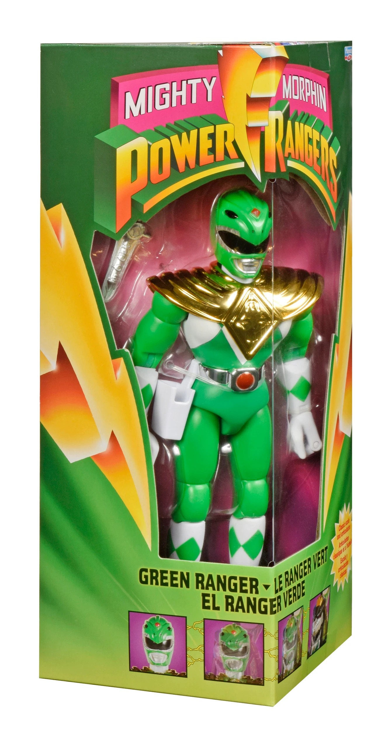 7 Power Rangers 8in Classic Figures - Assorted - Multi, 7 of 7