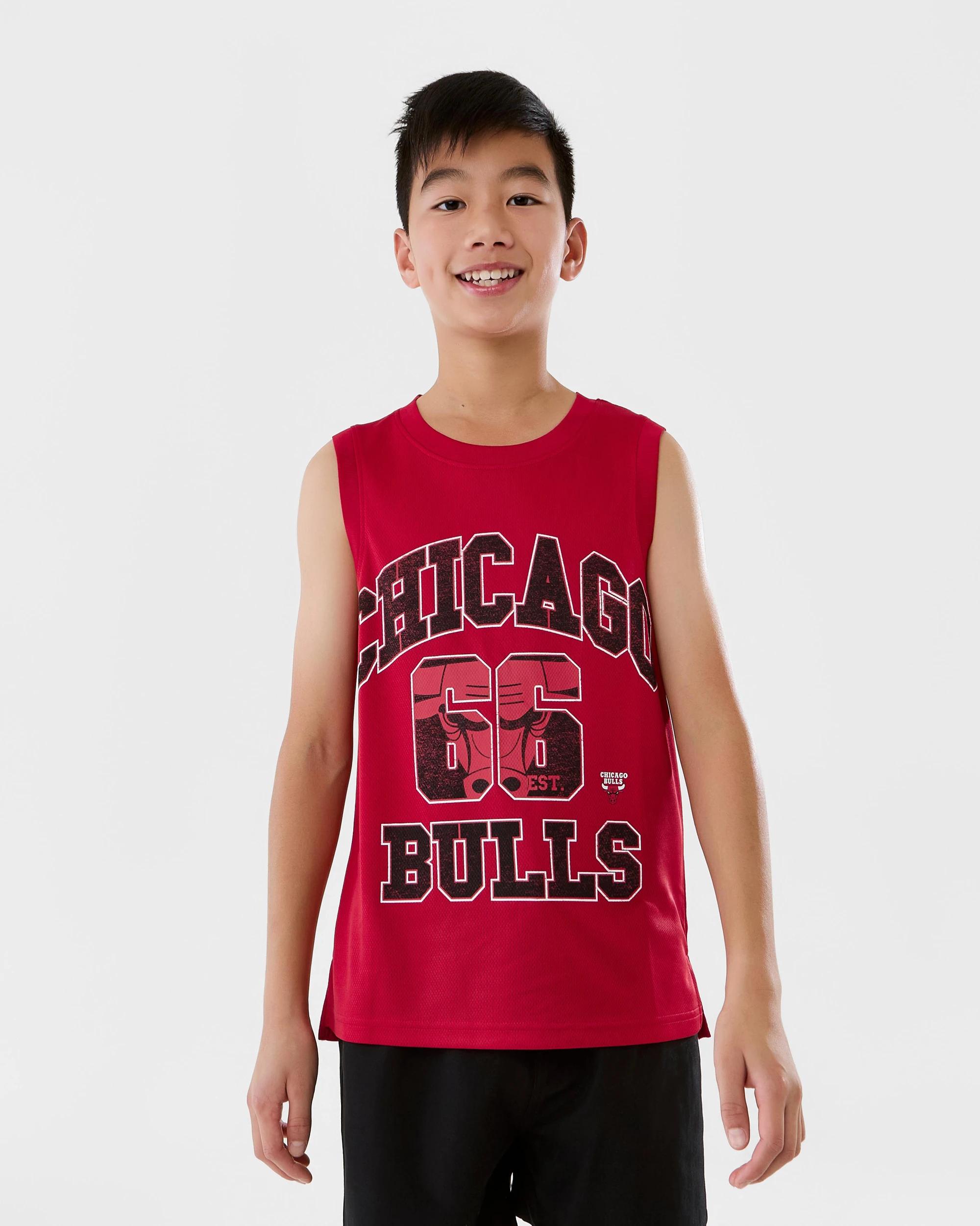 1 Official NBA Kids Mesh Tank Bulls 7ee2, 1 of 9