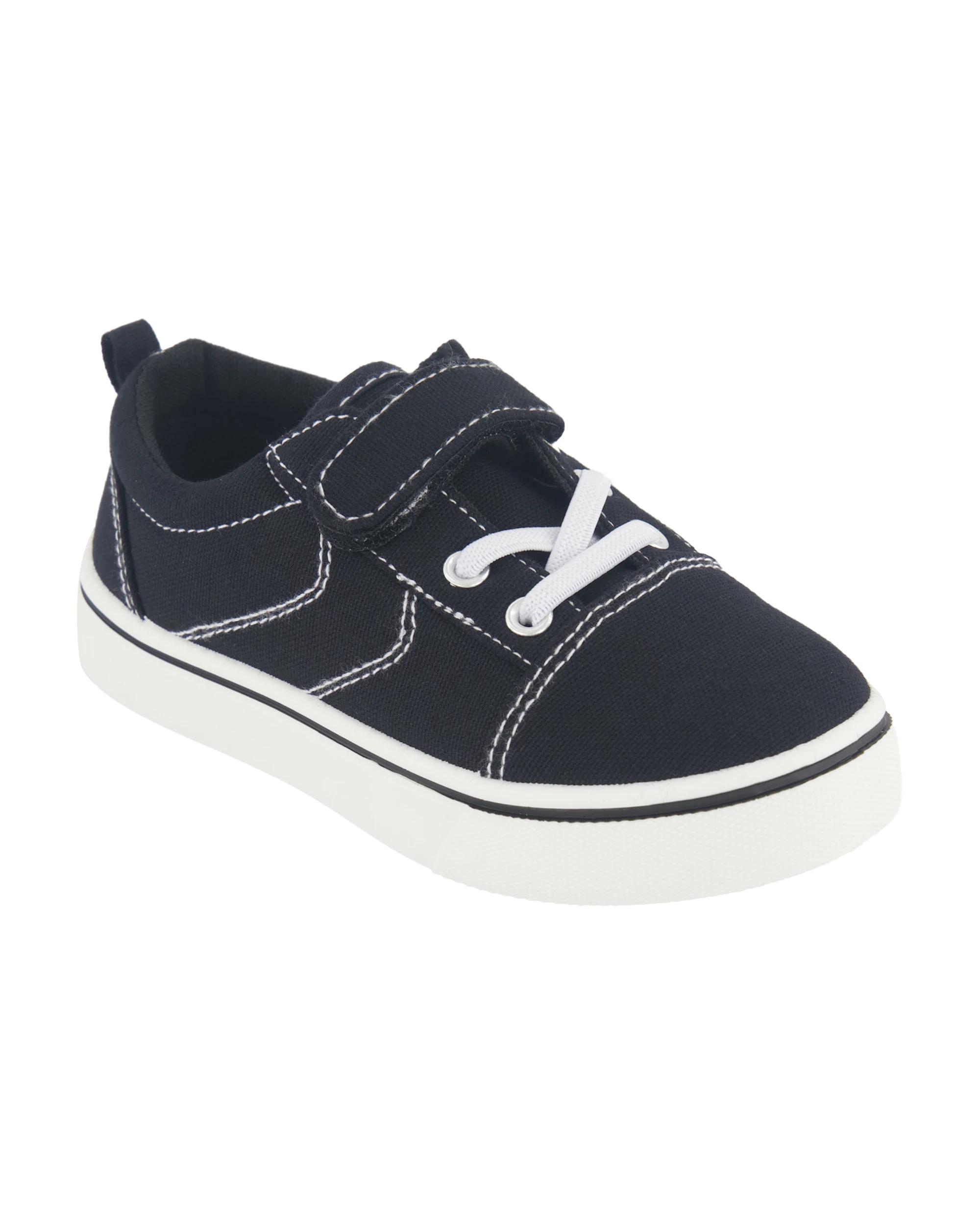 1 Junior Stitch Casual Shoes Black, 1 of 5