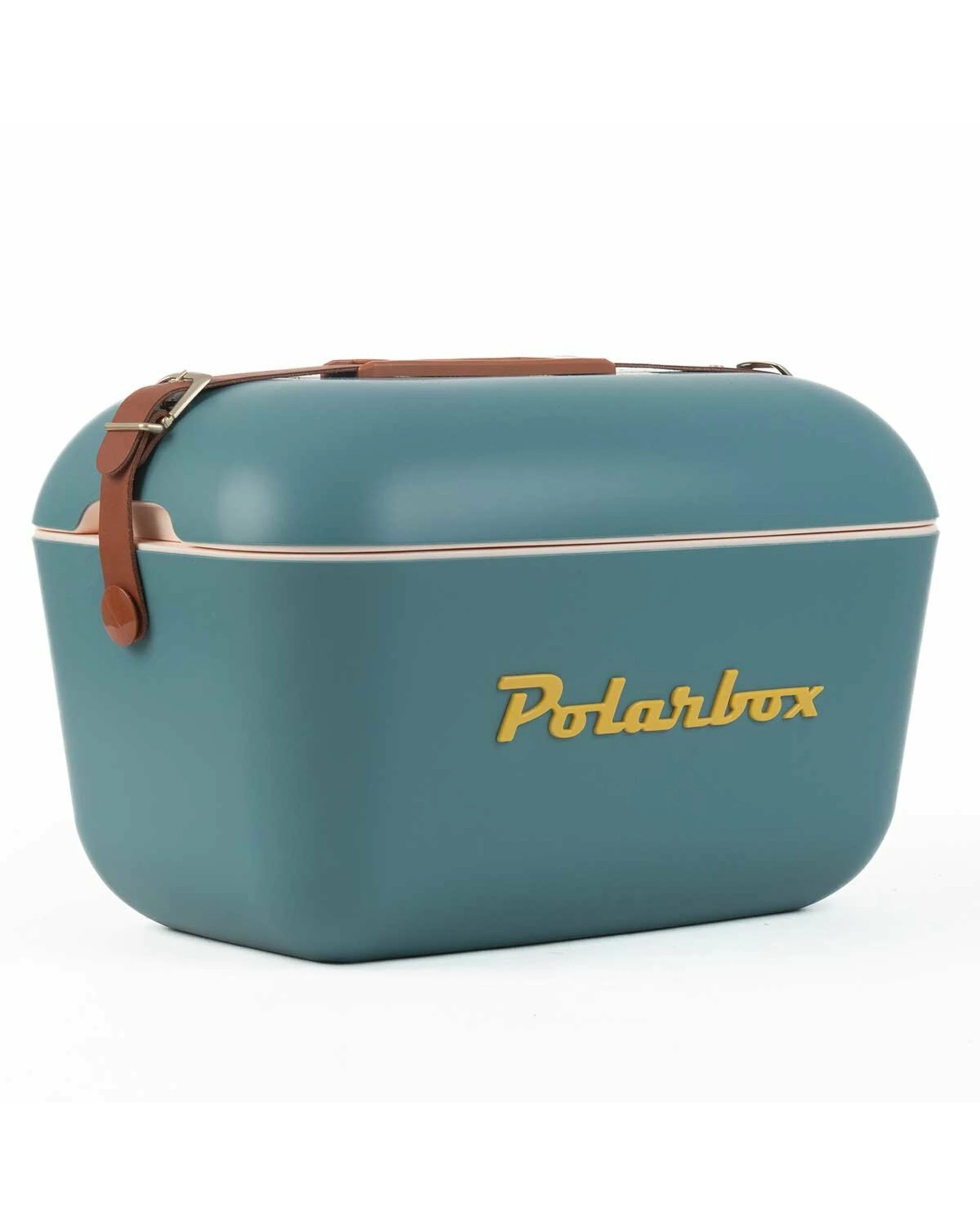 1 Polarbox Classic 12L Cooler Marine with Mustard Logo, 1 of 4