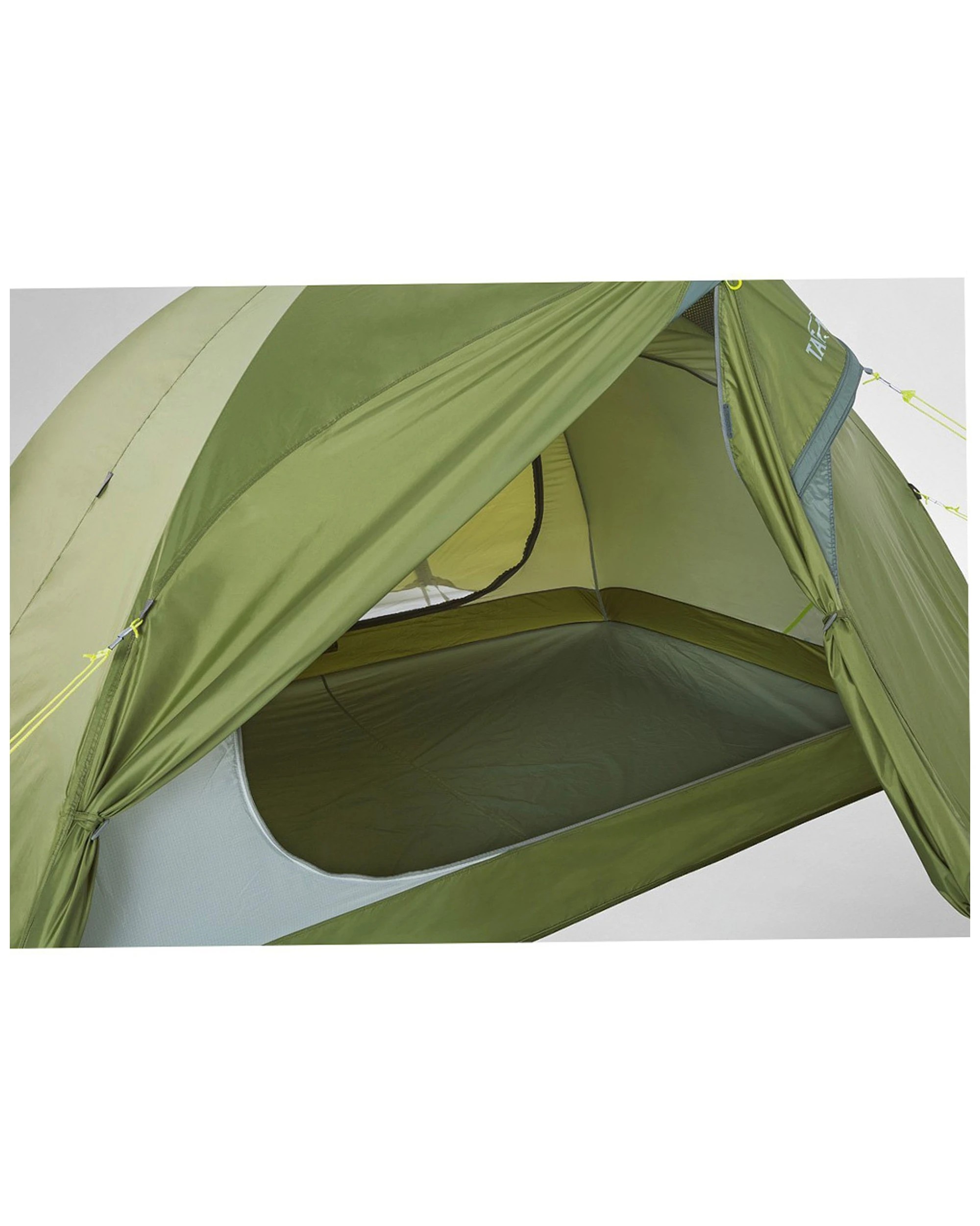2 Tatonka Mountain Dome 2 Person Tent Lightweight Waterproof With Vestibules - Green, 2 of 5