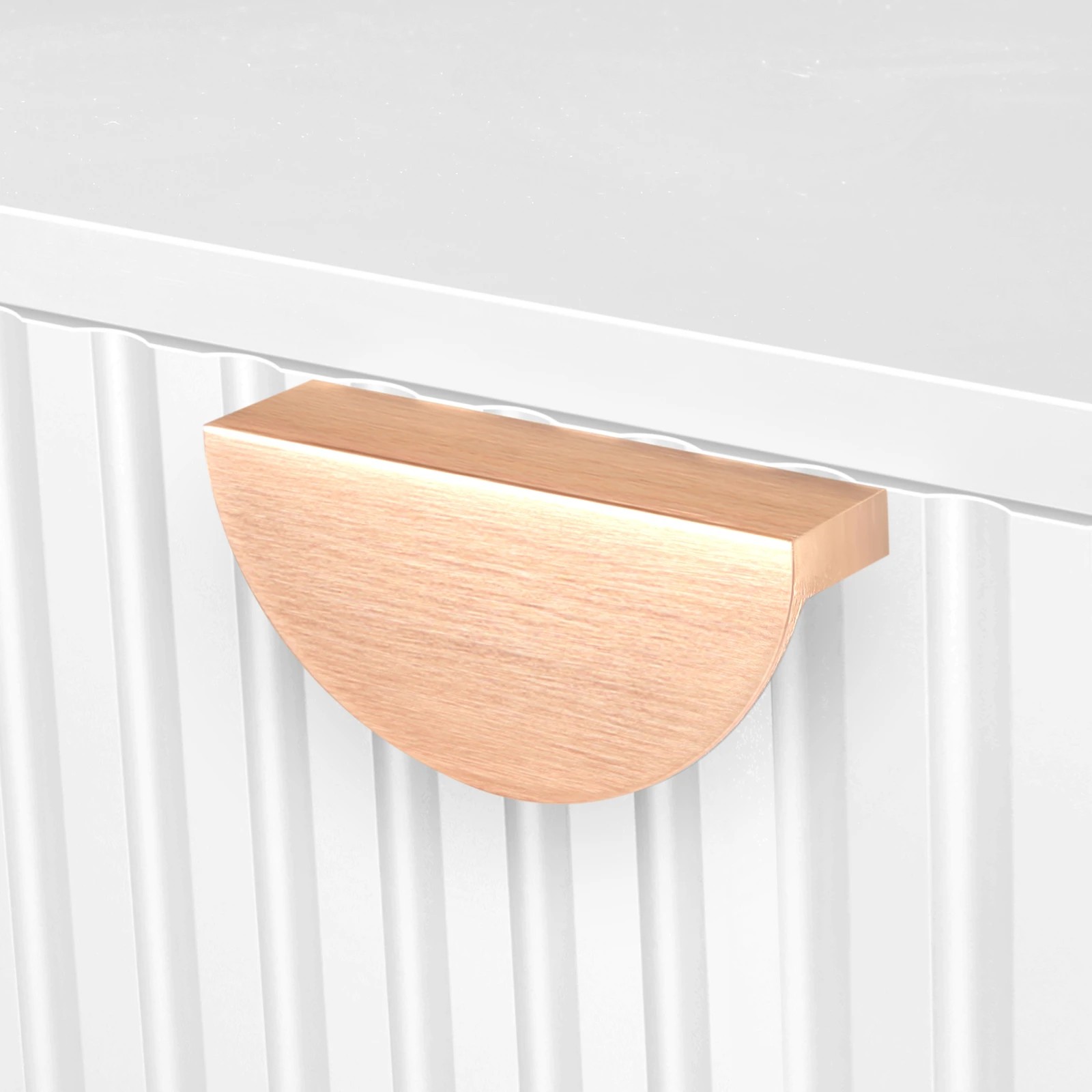 6 Alfordson Bedside Table 1 Drawer Side Storage Shelf Nightstand - White, 6 of 10