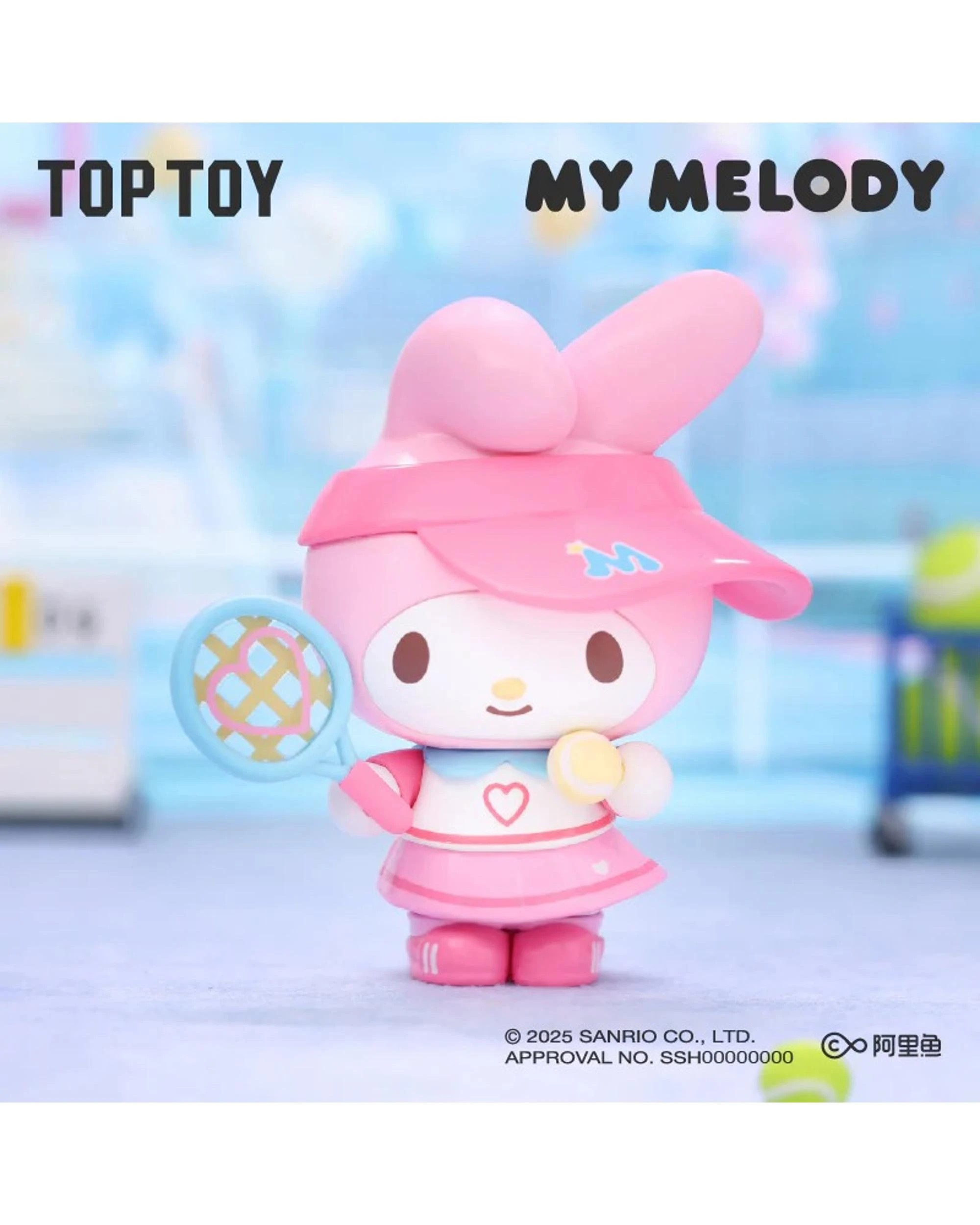 8 Top Toy Sanrio Characters Vibrant Sports Meeting Series Figure Blind Box, 8 of 9