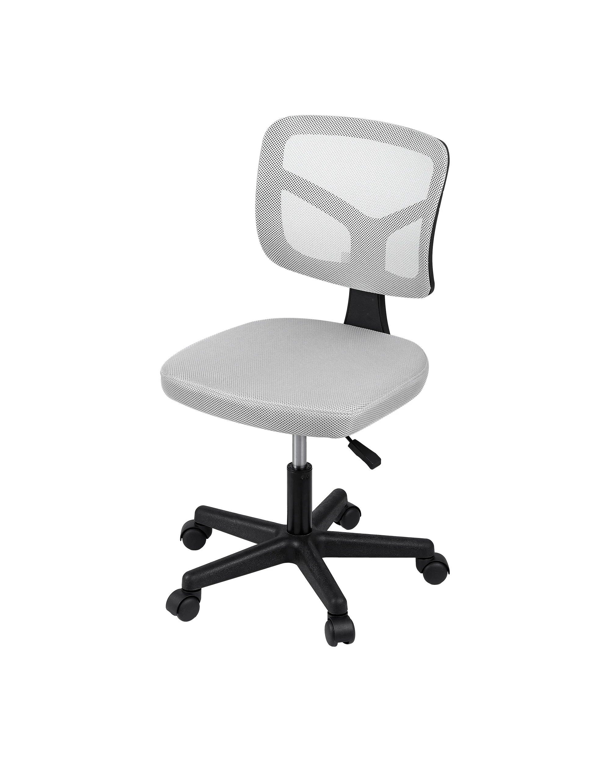 3 Artiss Ergonomic Armless Office Chair Mesh, Home Office Desk Chair Height Adjustable - Grey, 3 of 7