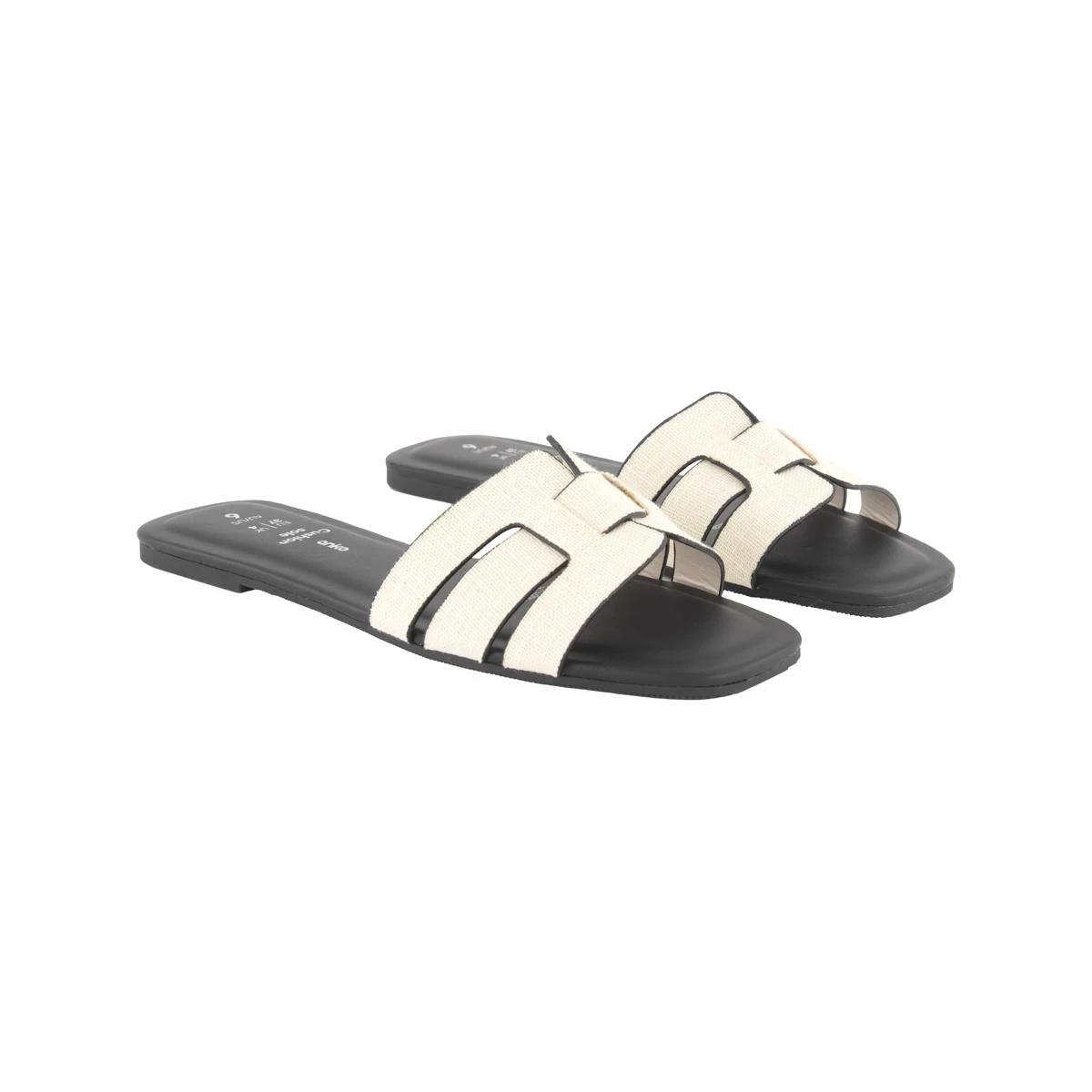 2 Cut Out Detail Slides NATURAL LINEN, 2 of 3