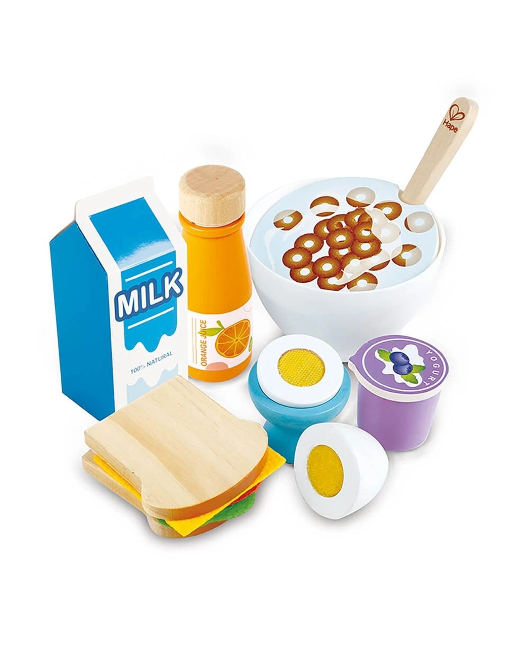 1 Hape Delicious Breakfast Playset, 1 of 4