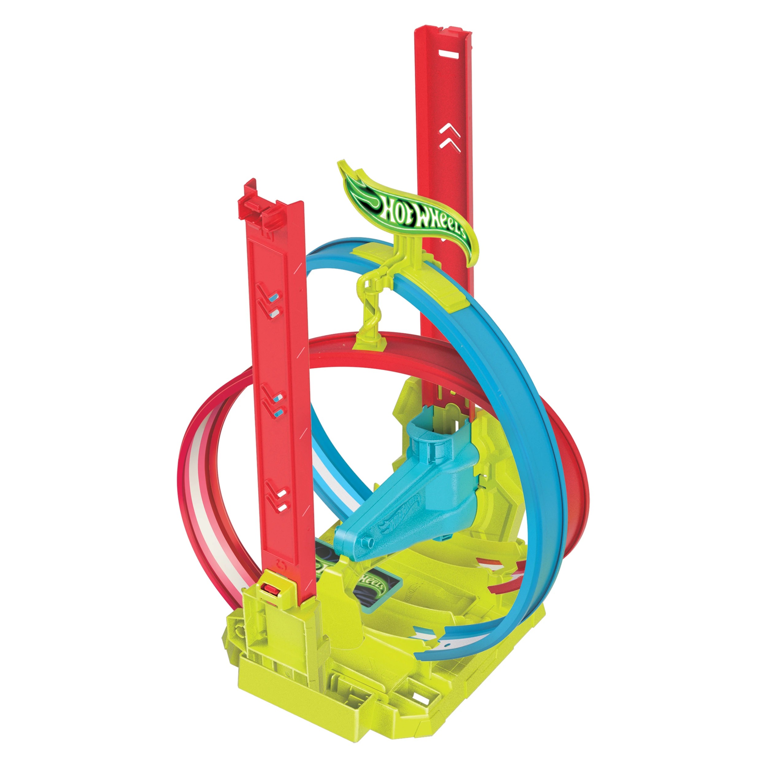 Hot Wheels Neon Speeders Laser Stunt Slamway Track Set - Kmart