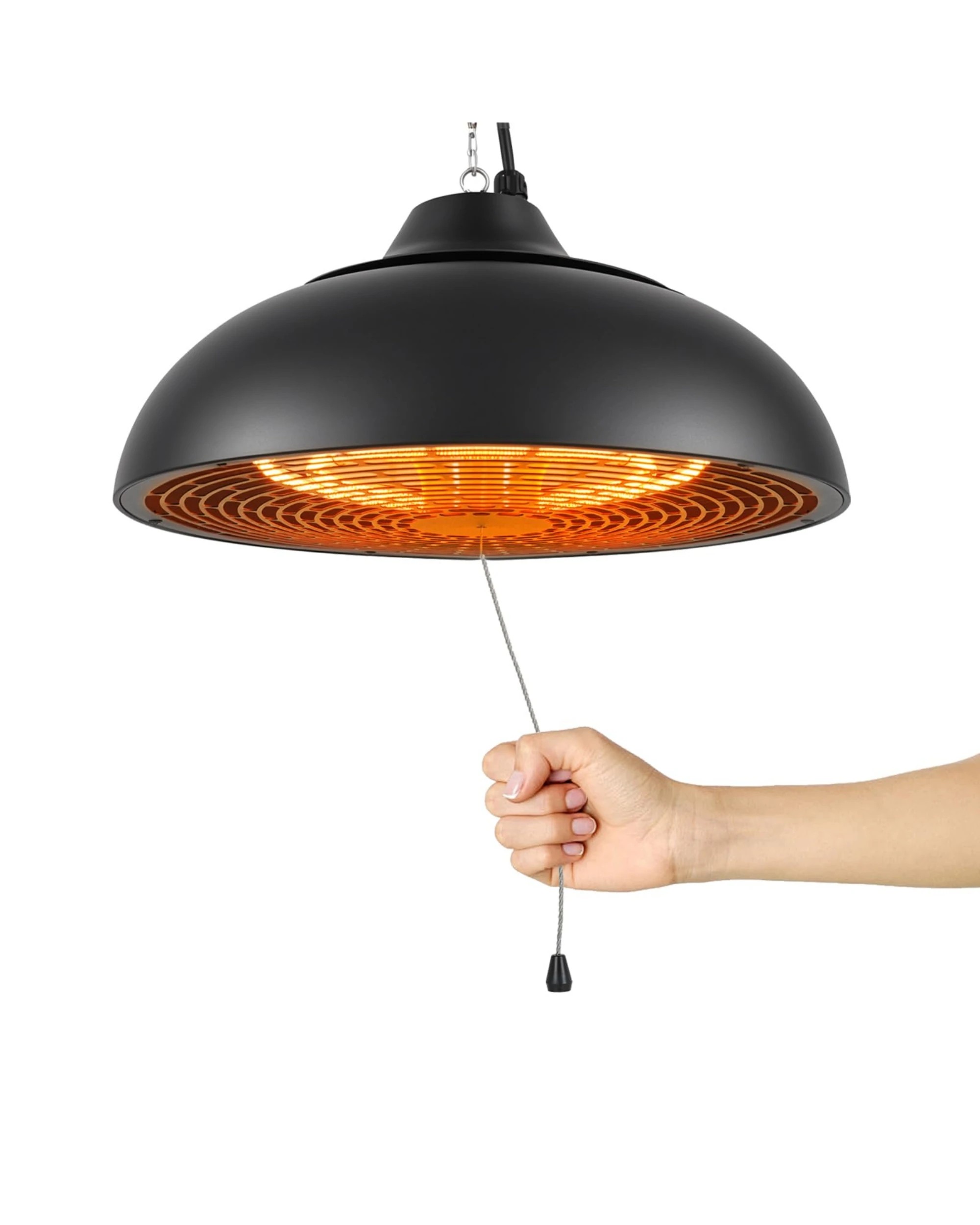 1 Advwin Ceiling Electric Heater Patio Infrared Heater 1500W, 1 of 7