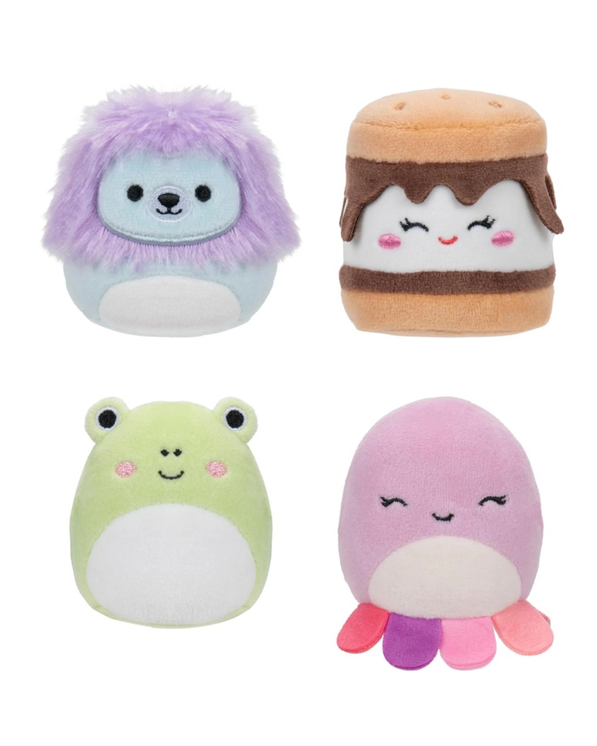2 Squishmallows Micromallows 2.5 inch Plush 4 Pack - Luciano the Lion, 2 of 3