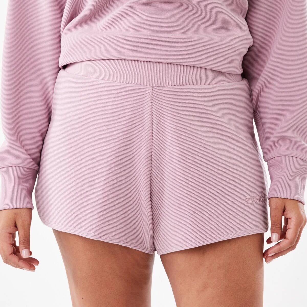 1 Everlast Womens Ottoman Shorts Dusty Pink, 1 of 8