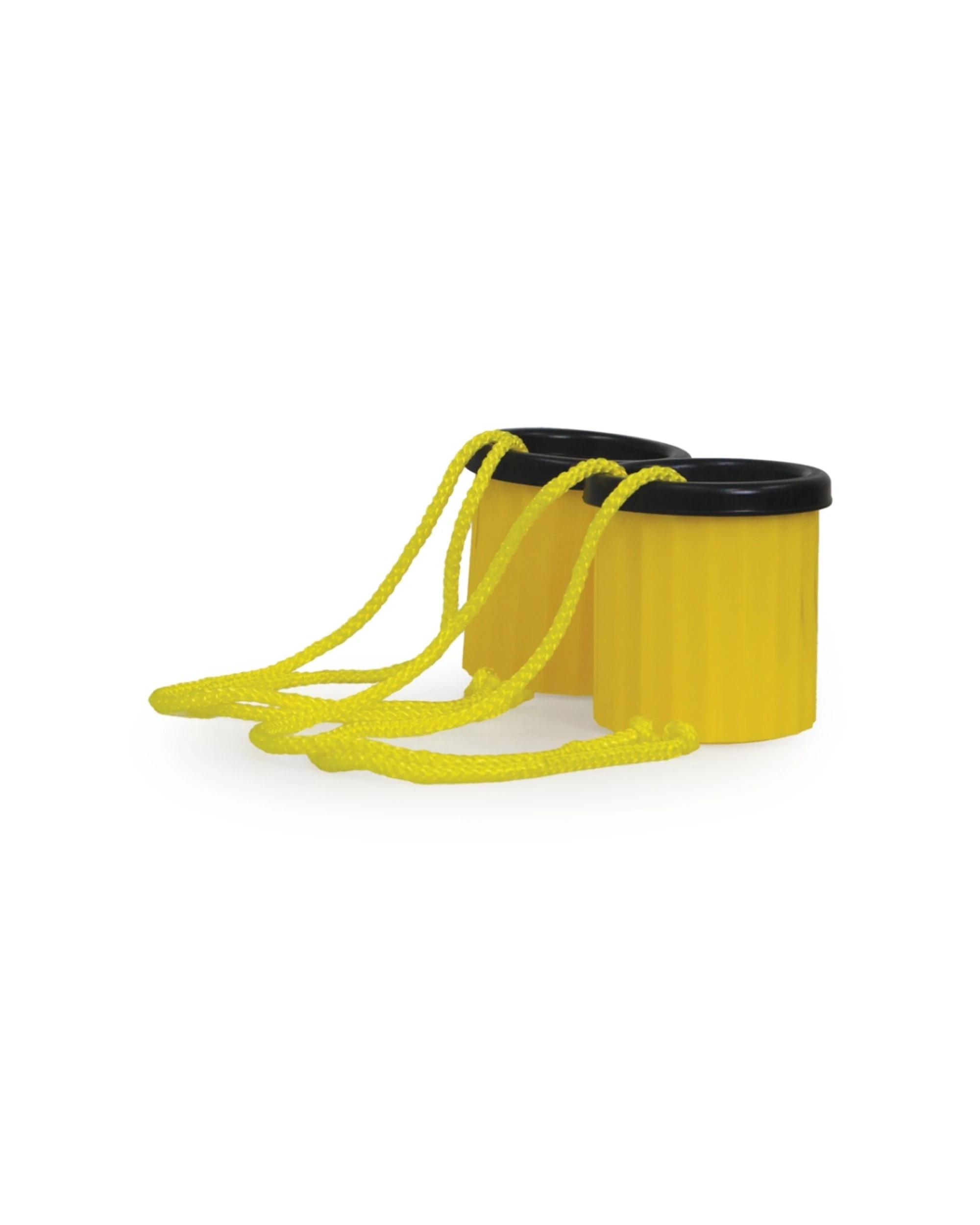 1 Victor Sports 2pc Balancing Stilts Kids Learning Tool Durable Rope Set - Yellow, 1 of 2