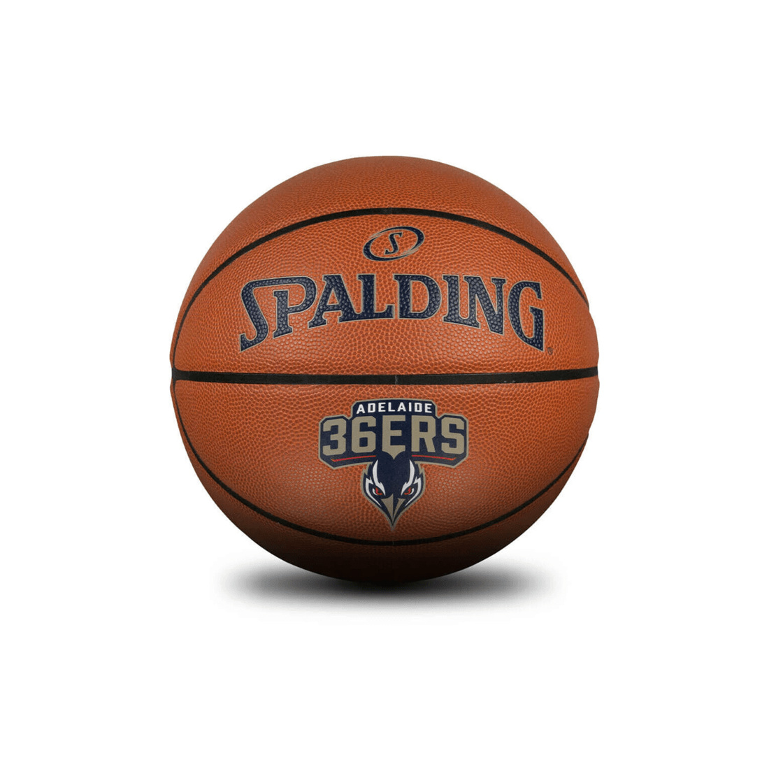 3 Spalding NBL Team Indoor Outdoor Basketball Adelaide 36ers 2 Pack Size 7 - Orange, 3 of 5