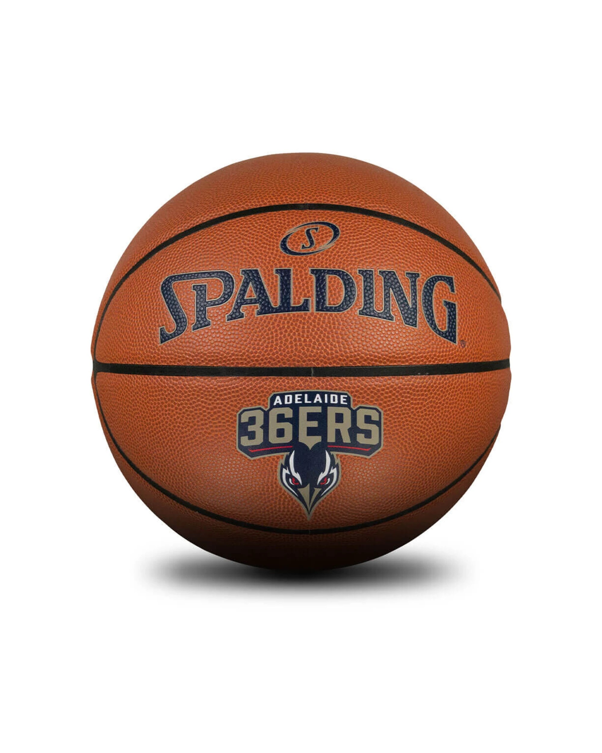 3 Spalding NBL Team Indoor Outdoor Basketball Adelaide 36ers 2 Pack Size 7 - Orange, 3 of 5