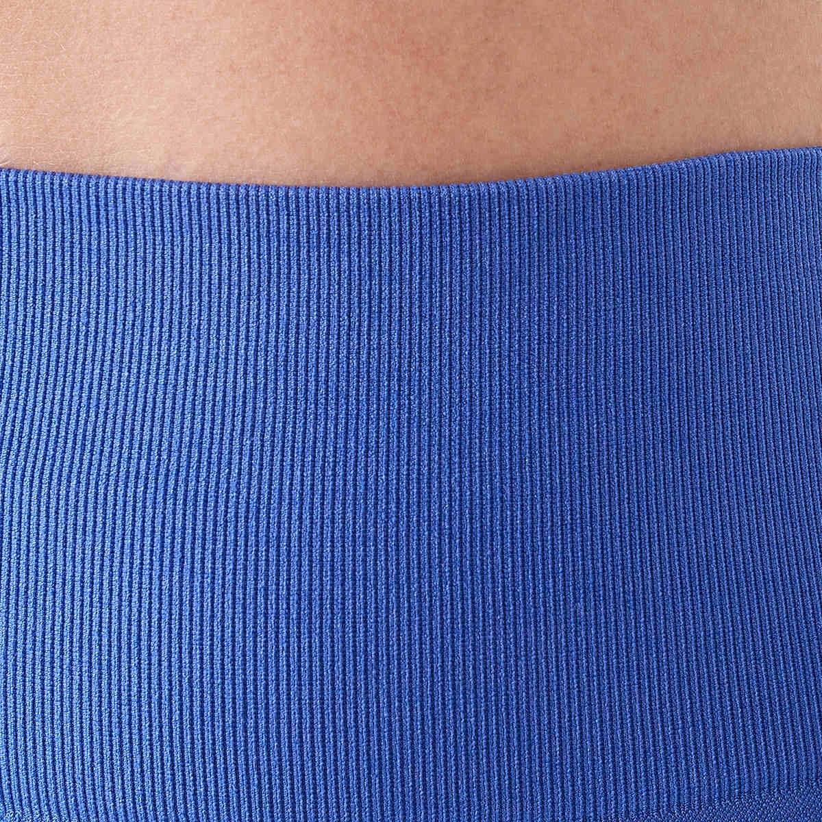 4 Active Womens Seamfree Bike Shorts Aurablue, 4 of 6