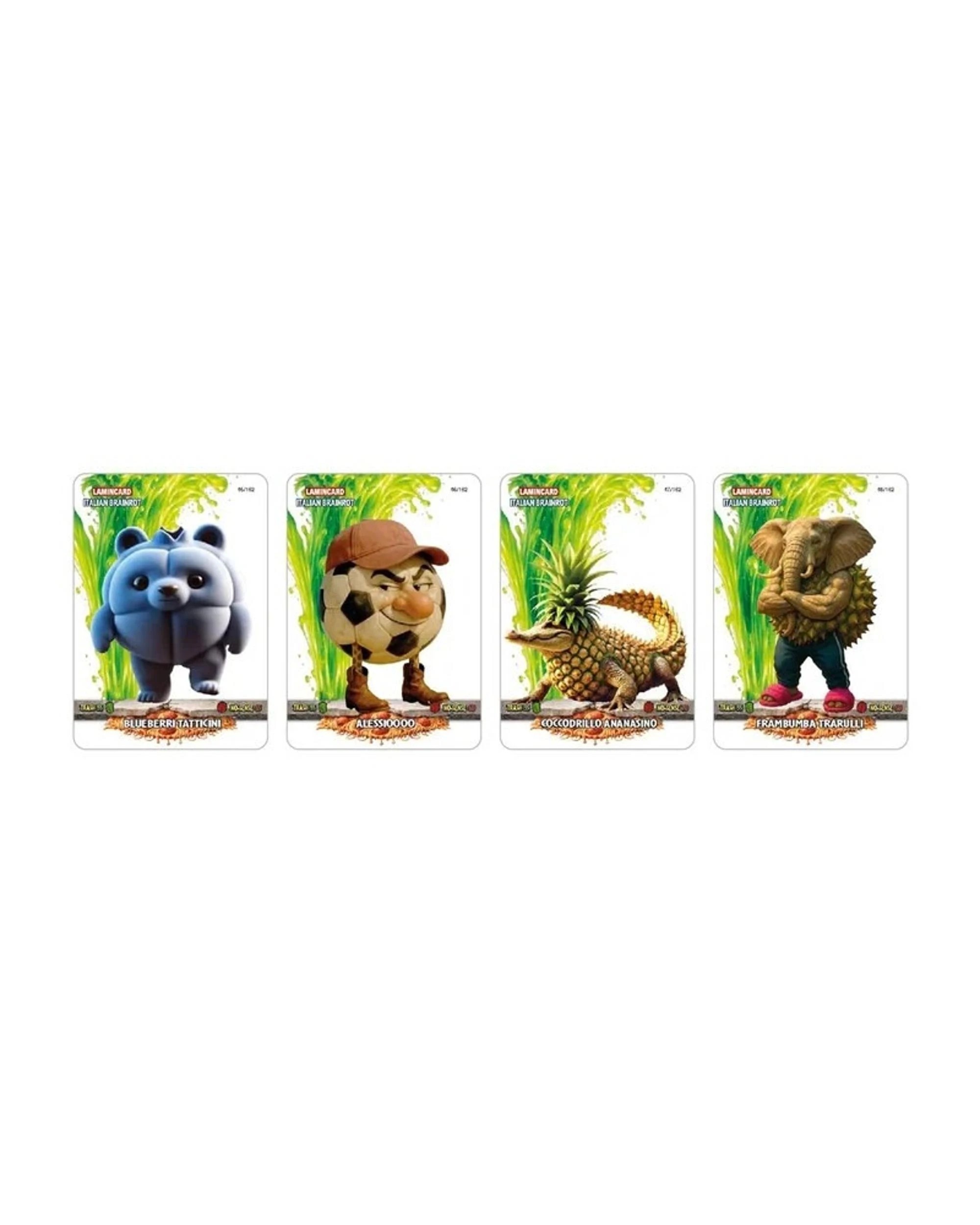 4 Lamincard Italian Brainrot Chaos Collectible Cards Box, 4 of 5