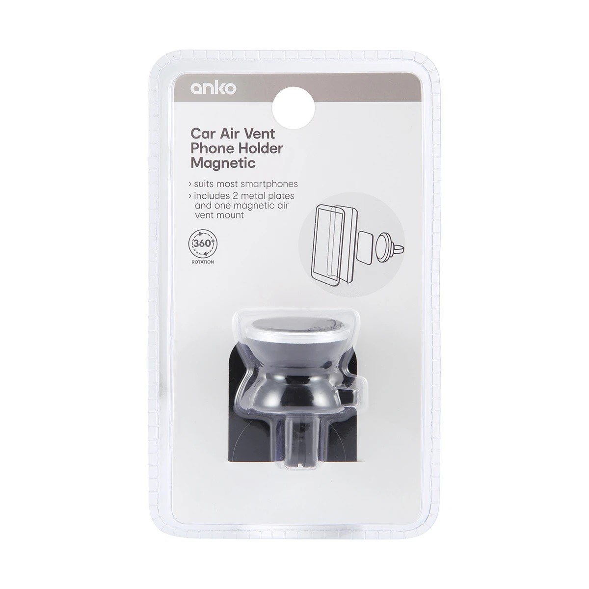 2 Car Air Vent Phone Holder Magnetic, 2 of 3