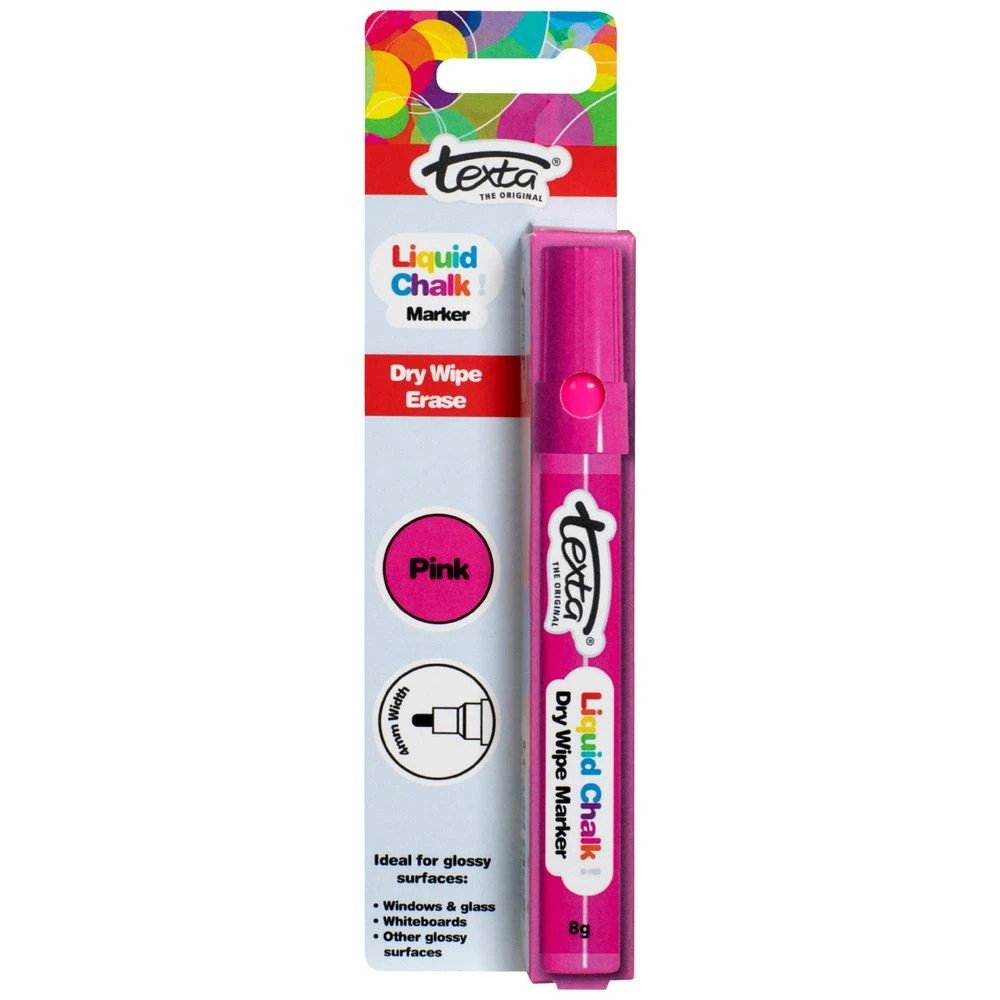 1 Texta Liquid Chalk Marker Bullet Pink, 1 of 2