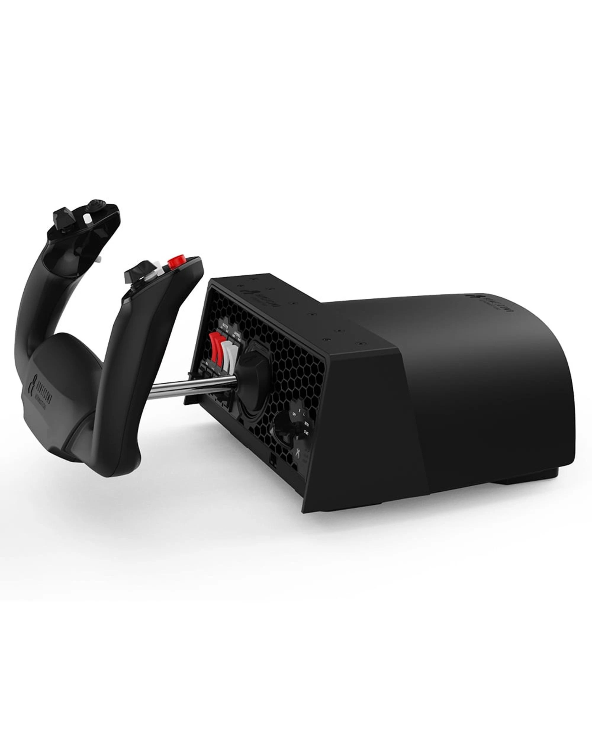 3 Honeycomb Alpha Flight Controls Yoke and Switch Panel XPC - Black, 3 of 4
