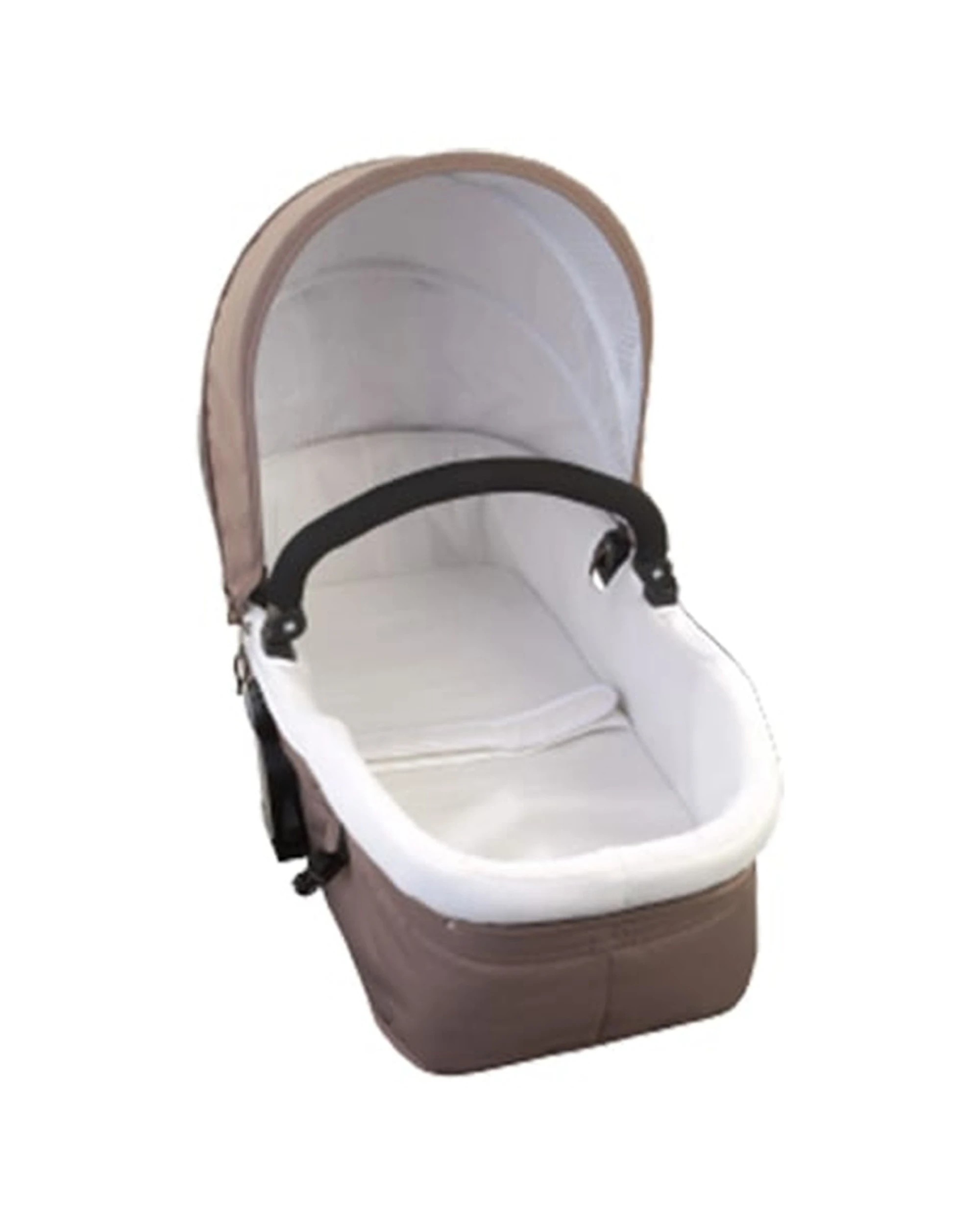 2 Valcobaby Zee Spark Duo Stroller Pram Fitted Sheet Terry Towelling 2pc - White, 2 of 2