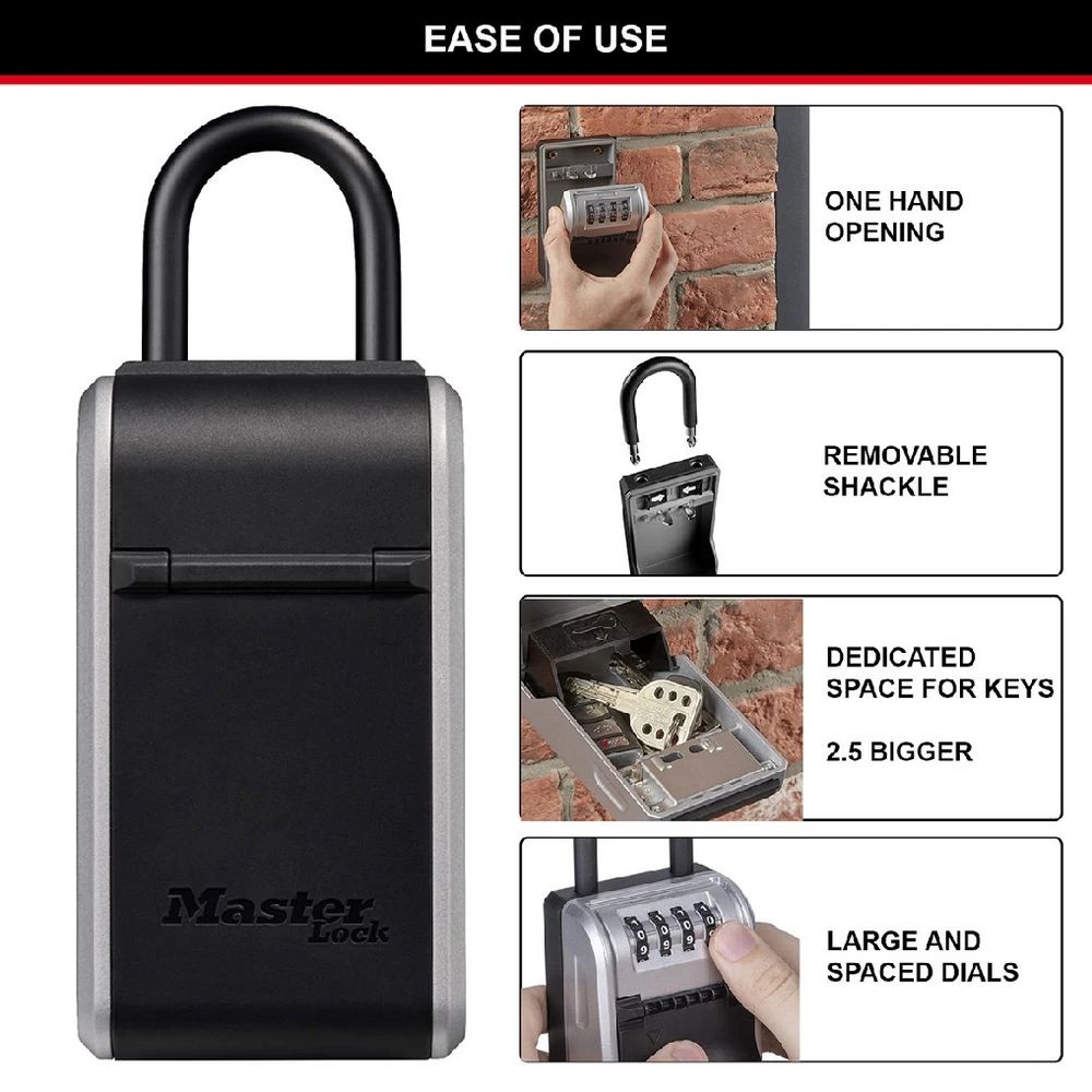 3 Master Lock Next Gen Portable Key Safe, 3 of 10
