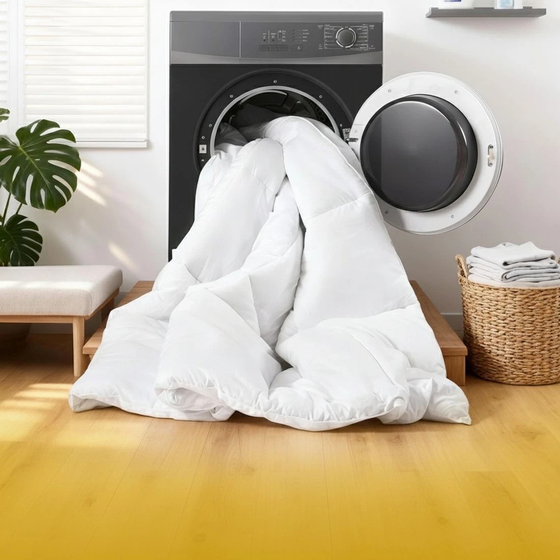 7 Giselle Bedding Super King Size 400GSM Microfiber Quilt All Season Duvet Quilts Comforter Winter Summer - Multi, 7 of 8