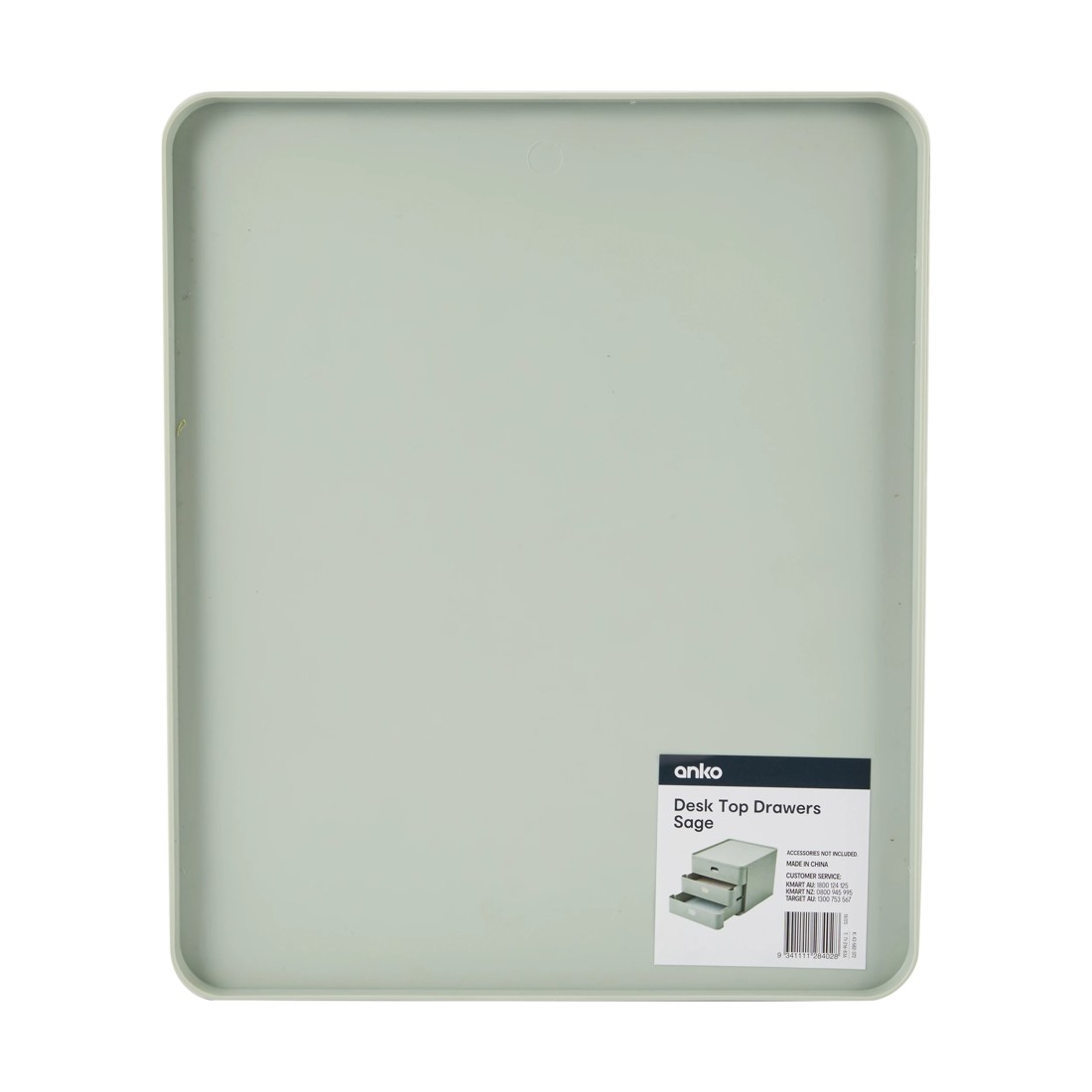 5 Desk Top Drawers - Sage, 5 of 5