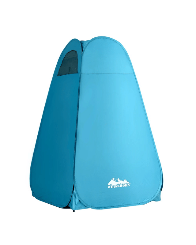 Weisshorn Pop up Camping Shower Toilet Tent Outdoor Privacy Change Room - 
