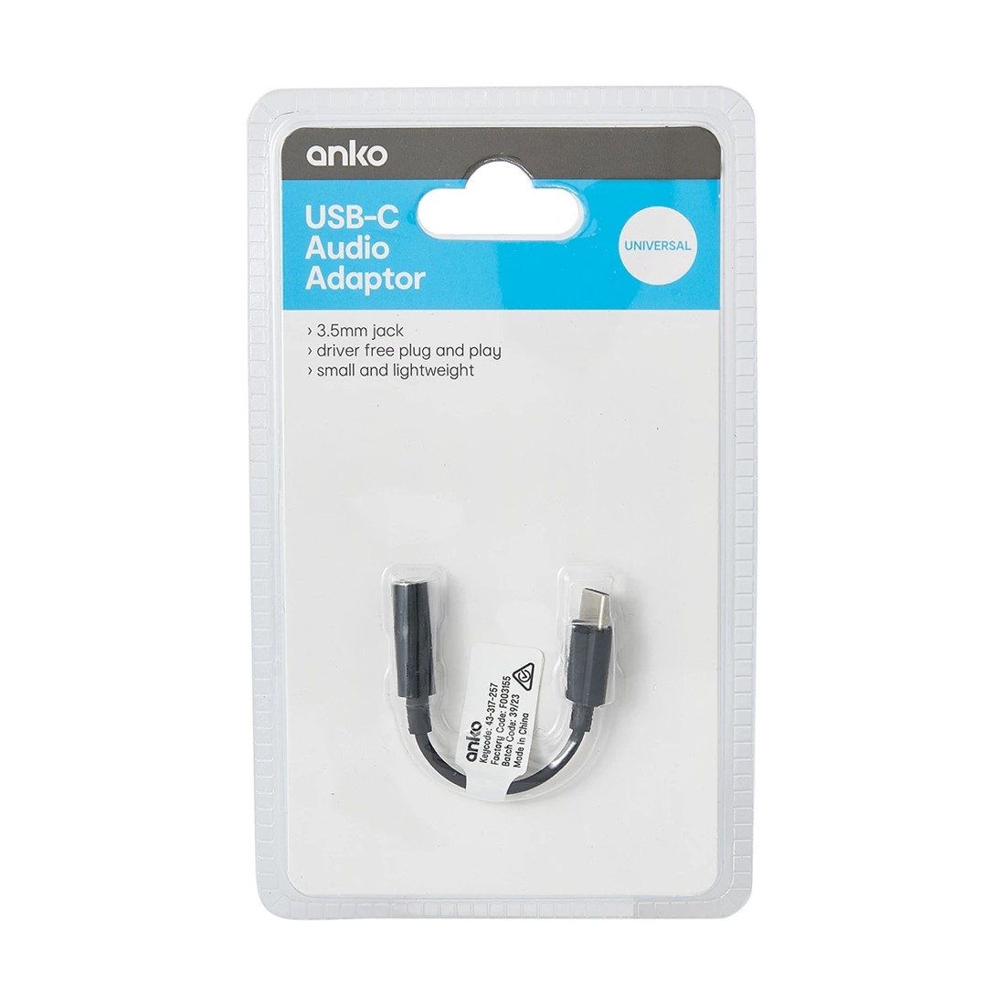 5 USB-C Audio Adaptor, 5 of 5