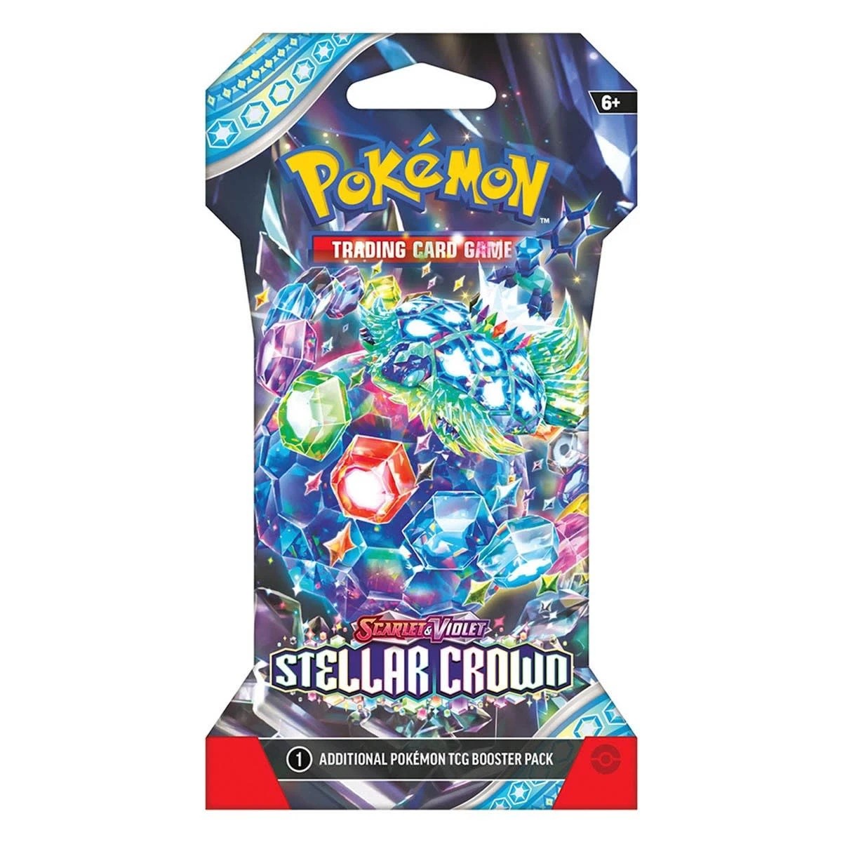 3 Pokemon Trading Card Game: Scarlet & Violet Stellar Crown Blister Pack - Assorted, 3 of 6