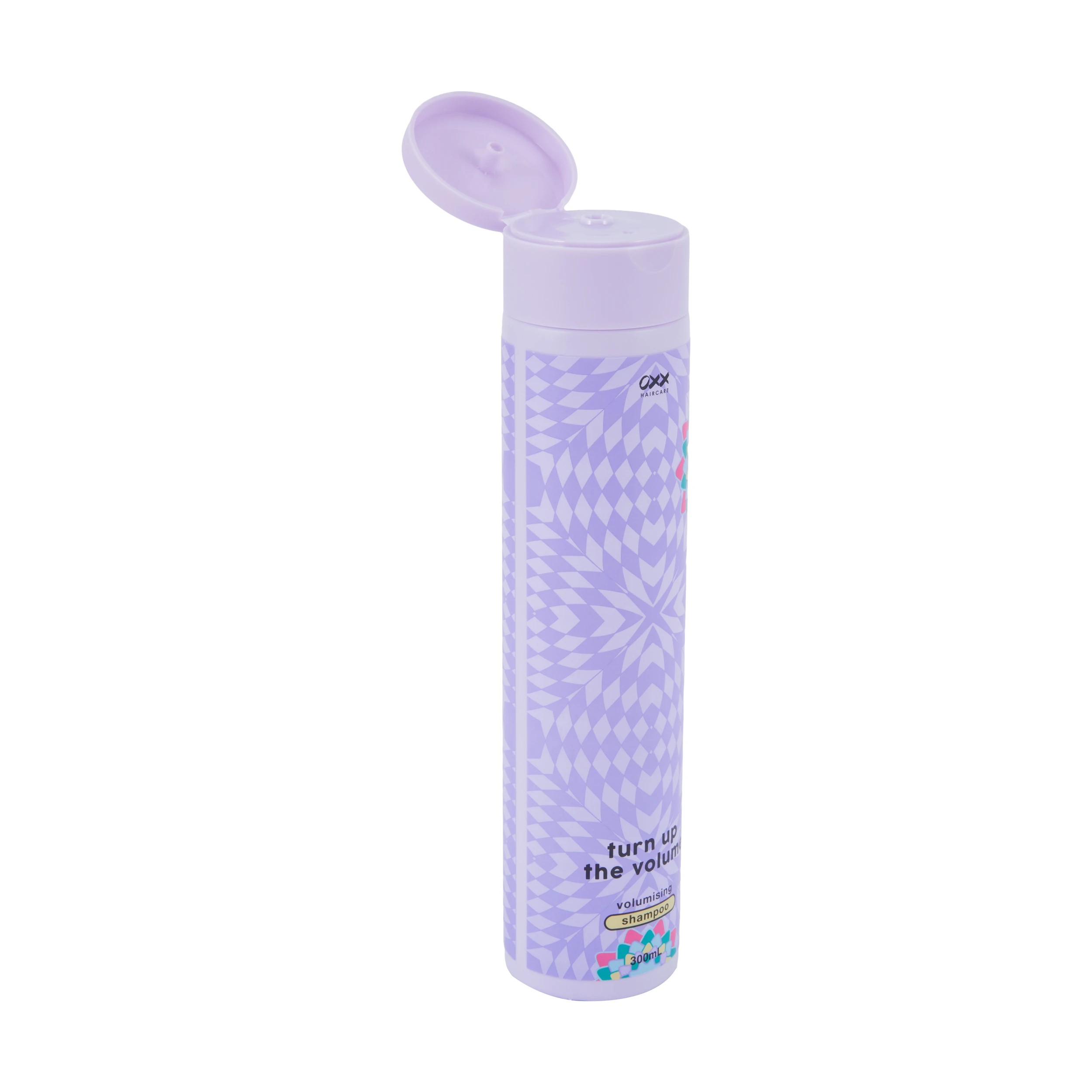 2 OXX Haircare Turn Up the Volume Volumising Shampoo 300ml - Vanila and Violet Scented, 2 of 4