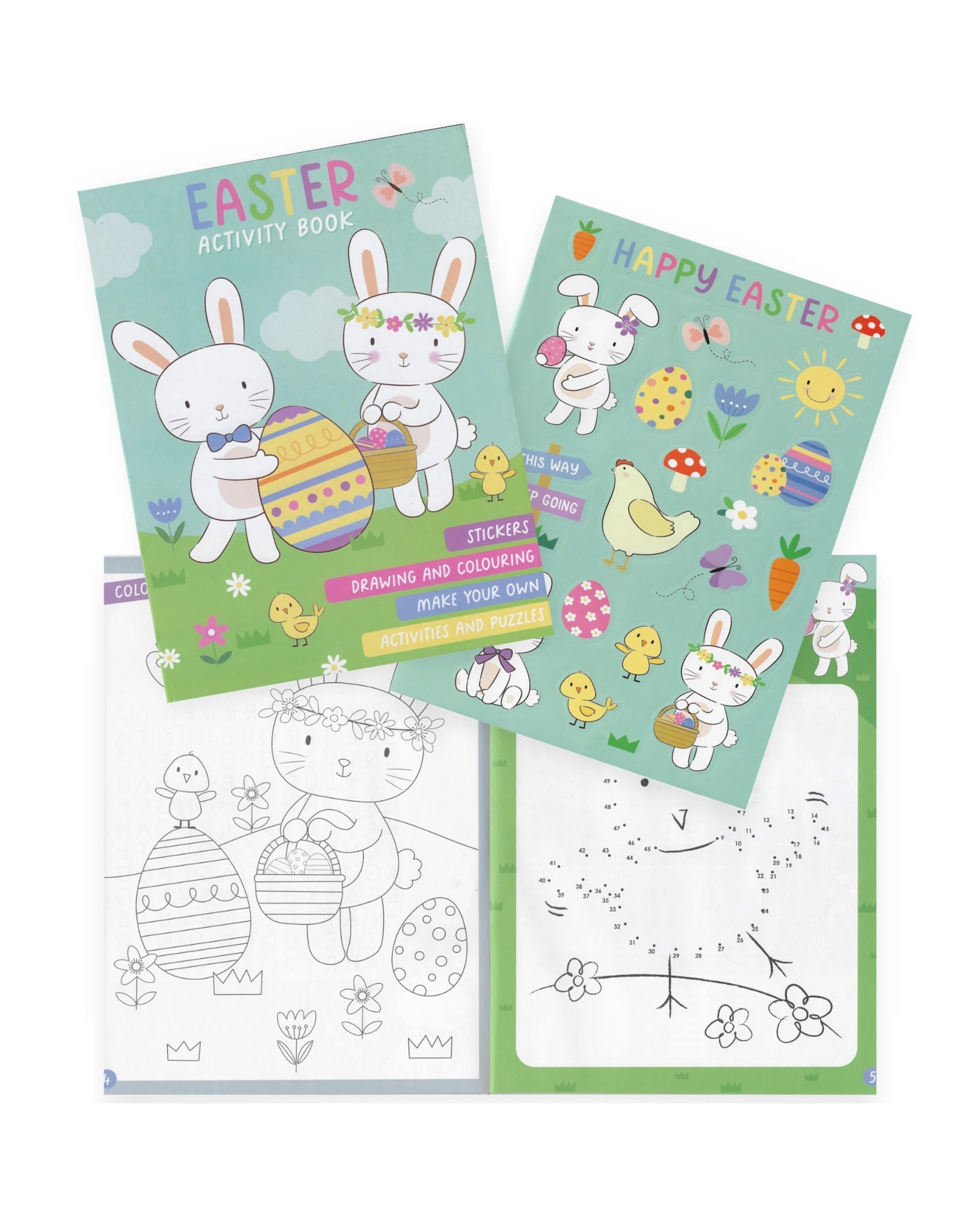 1 Design Group Easter Bunny Sticker and Activity Book, 1 of 1