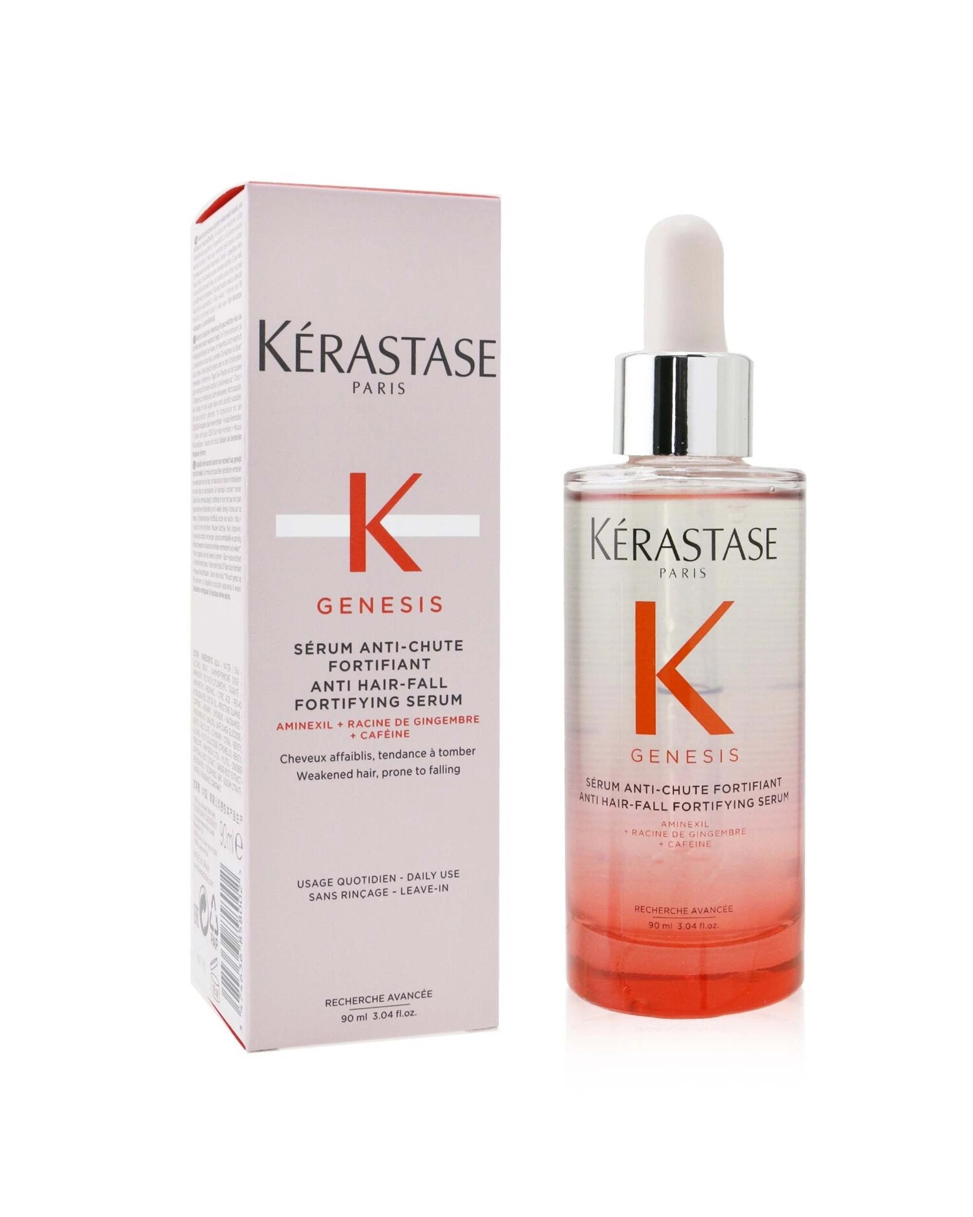 2 Kerastase Genesis Anti Hair-Fall Fortifying Serum (Weakened Hair, Prone to Falling)  90ml/3.04oz, 2 of 3