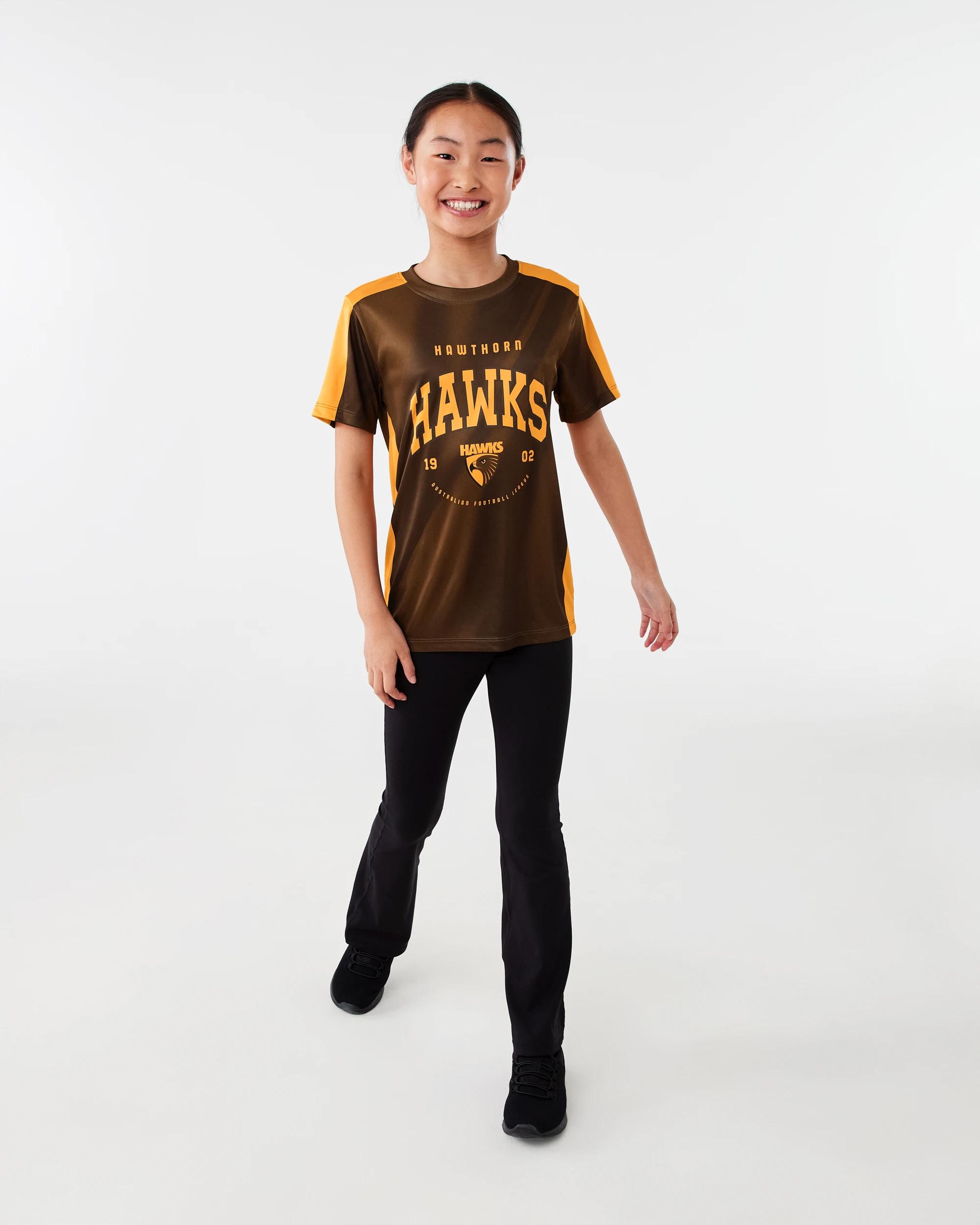 7 Official AFL Youth Training T-shirt Hawthorn, 7 of 8