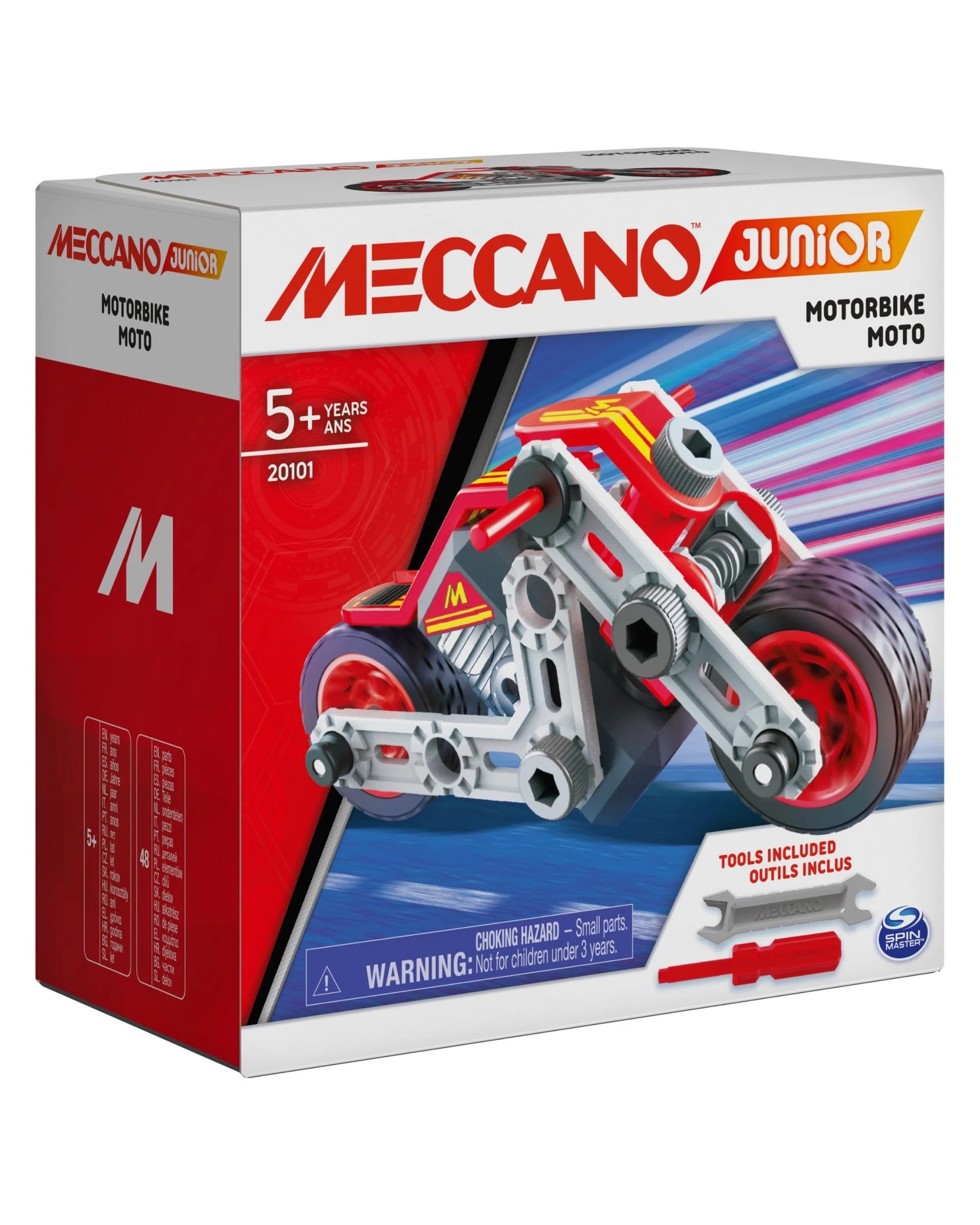 6 Meccano Junior Motorbike Building Kit, 6 of 6