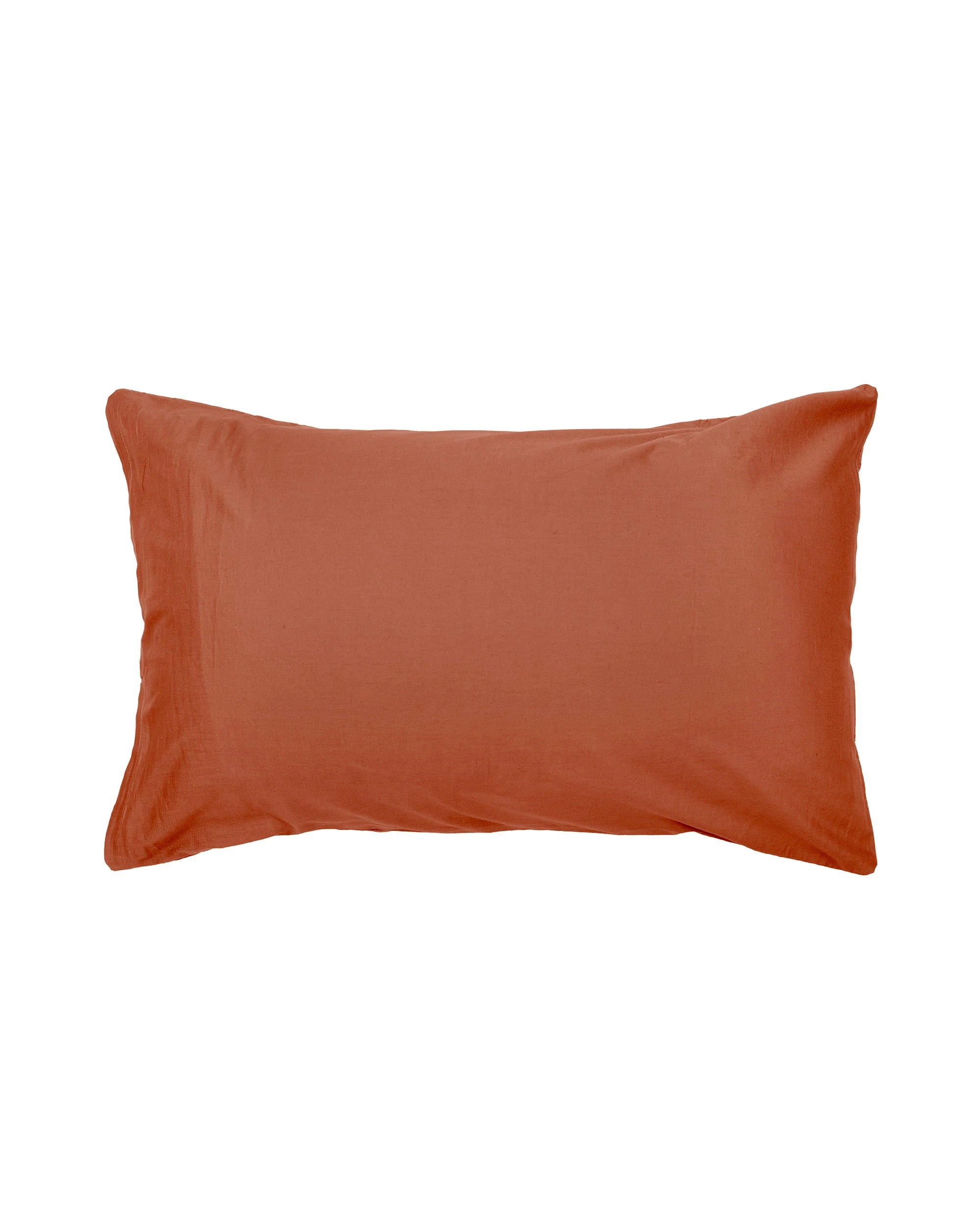 3 Bambury Luna Jacquard Cotton-Polyester Blend  Easy Care Machine Washable  Quilt Cover Set  Rust - Queen Bed - Red, 3 of 4