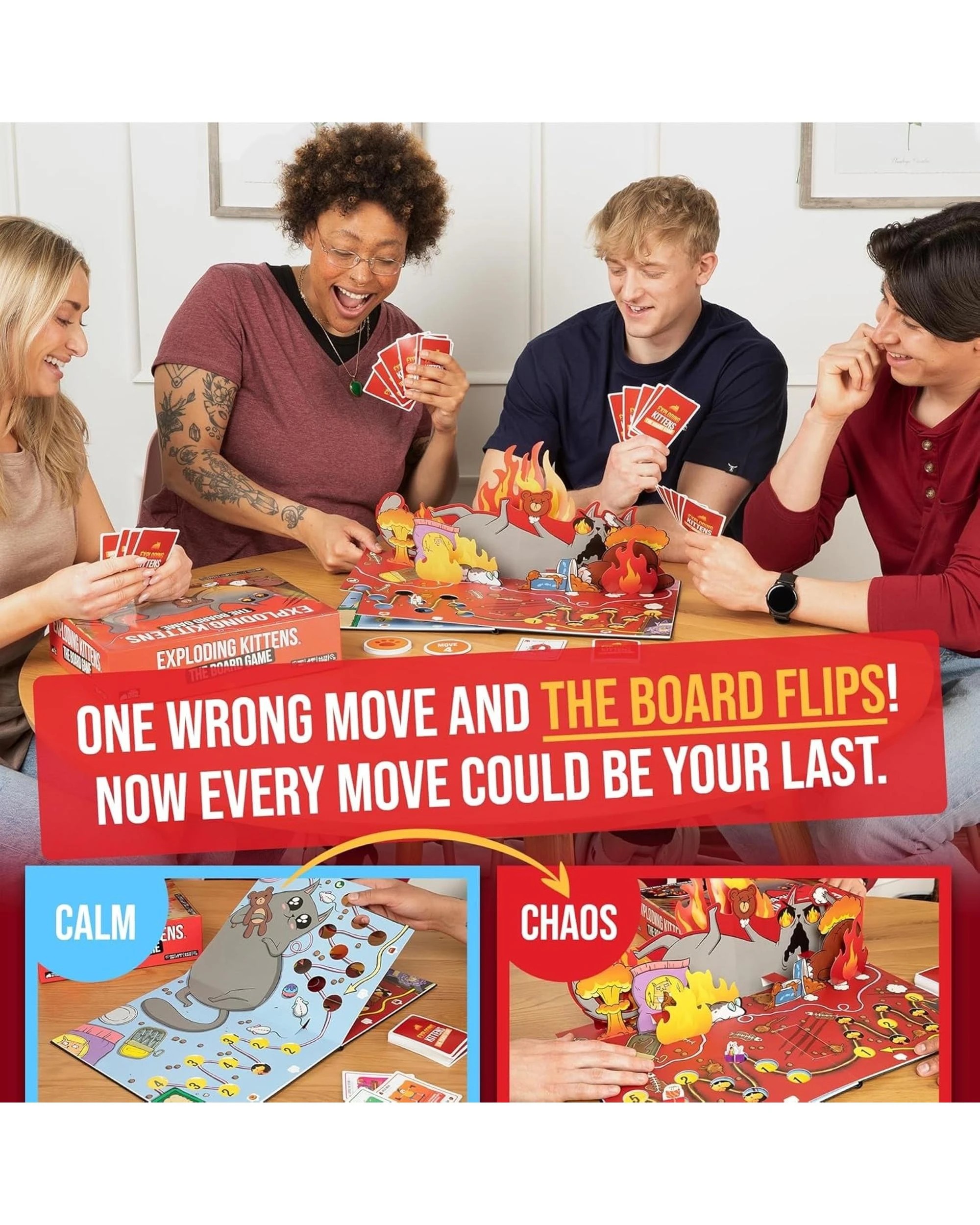 Exploding Kittens The Board Game - Kmart