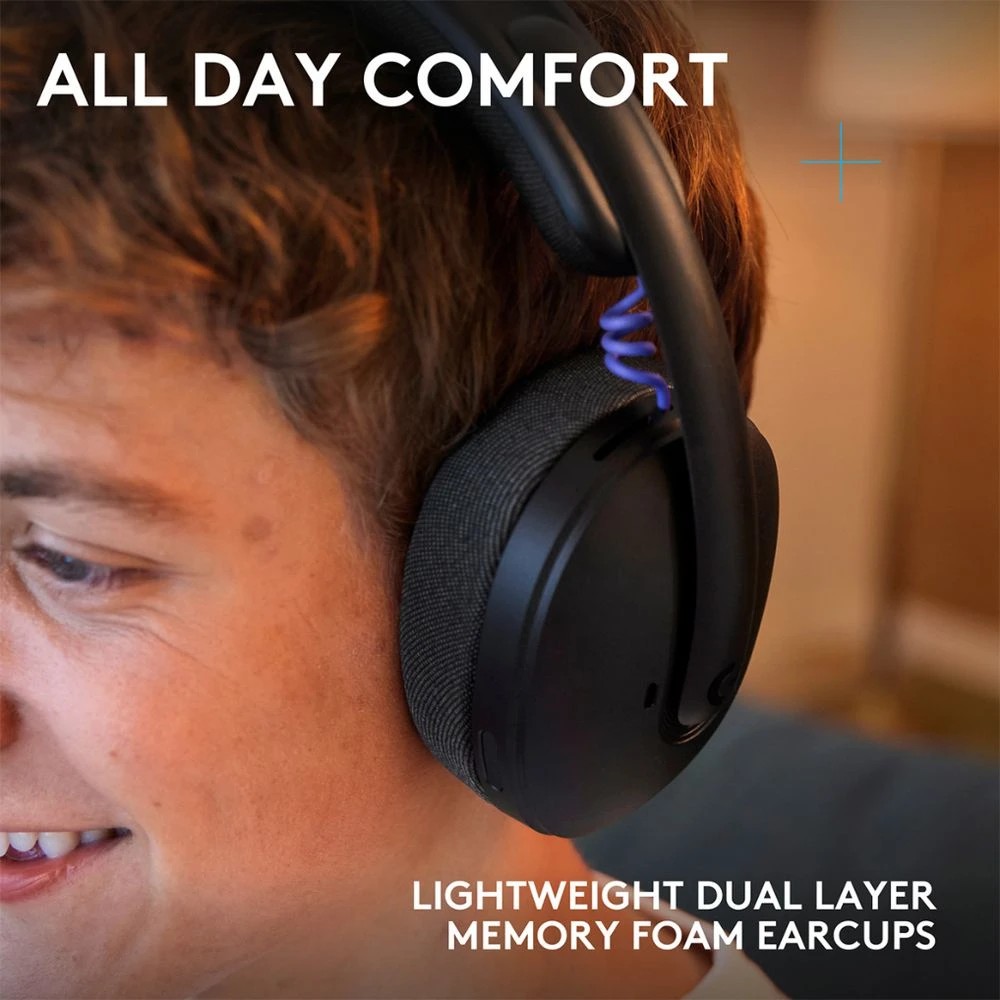 10 Logitech G G325 Wireless Headset Black, 10 of 10