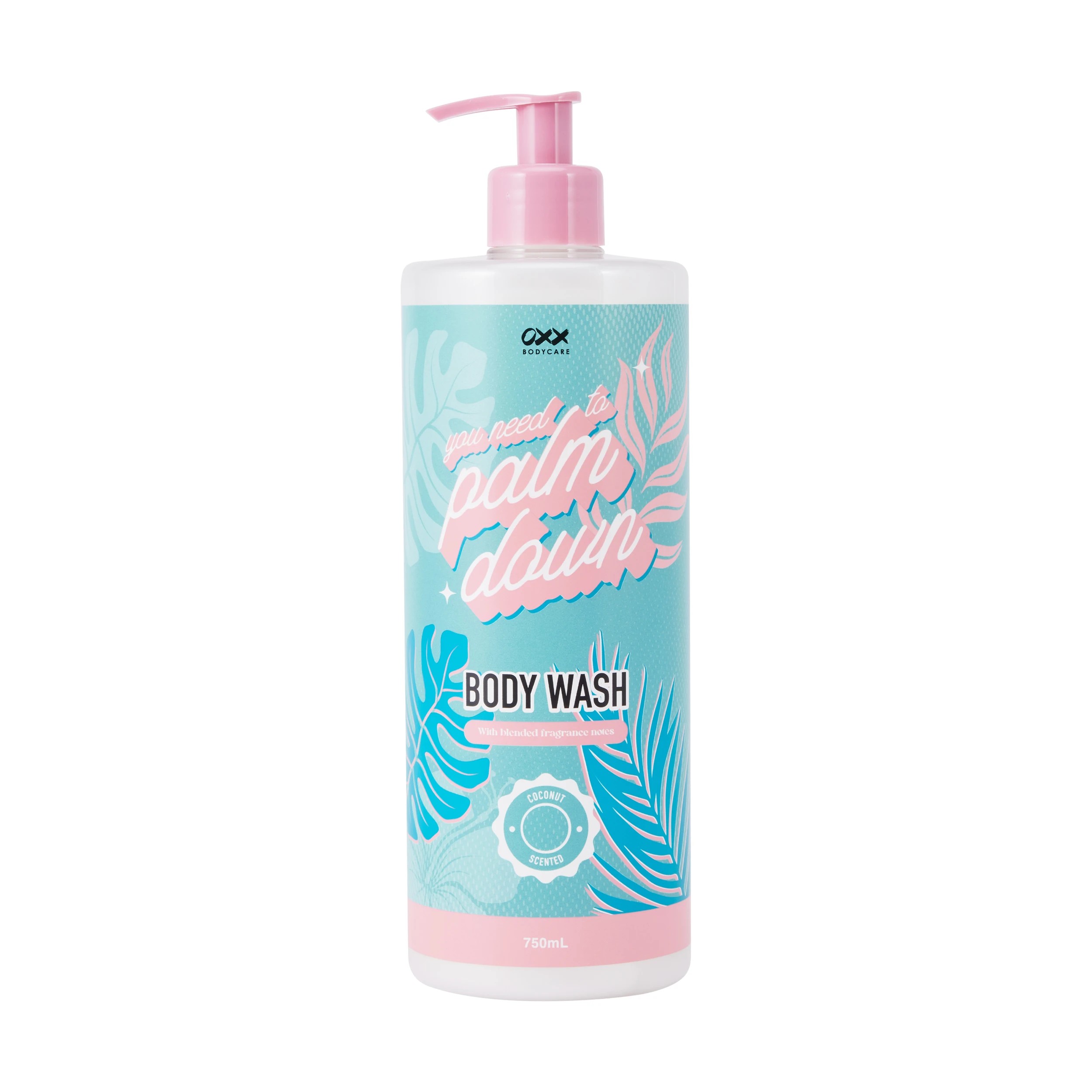 1 OXX Bodycare You Need to Palm Down Body Wash 750ml - Coconut Scented, 1 of 3