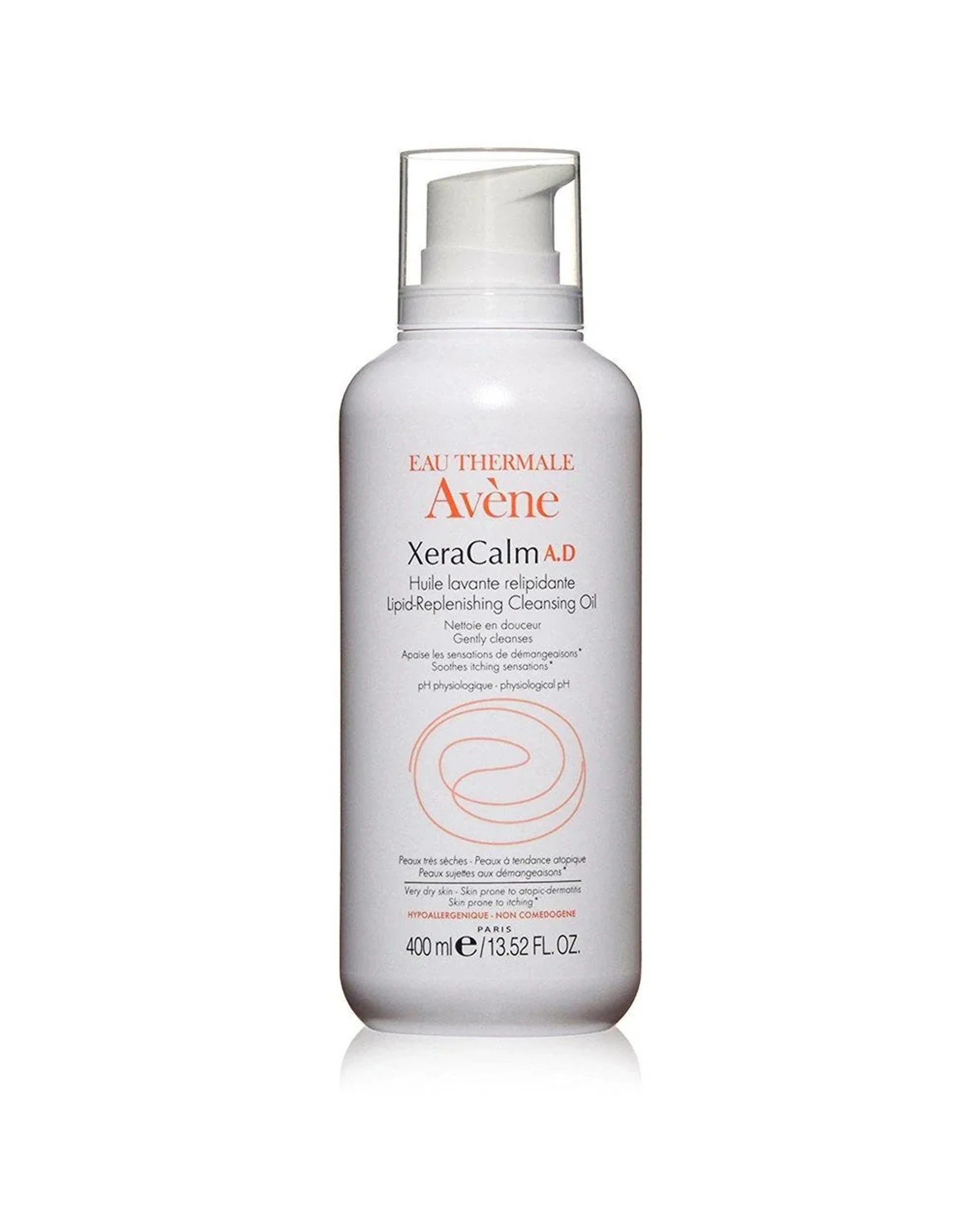 1 Avene Xeracalm AD Lipid Replenishing Cleansing Oil For Dry Skin 400ml - White, 1 of 1